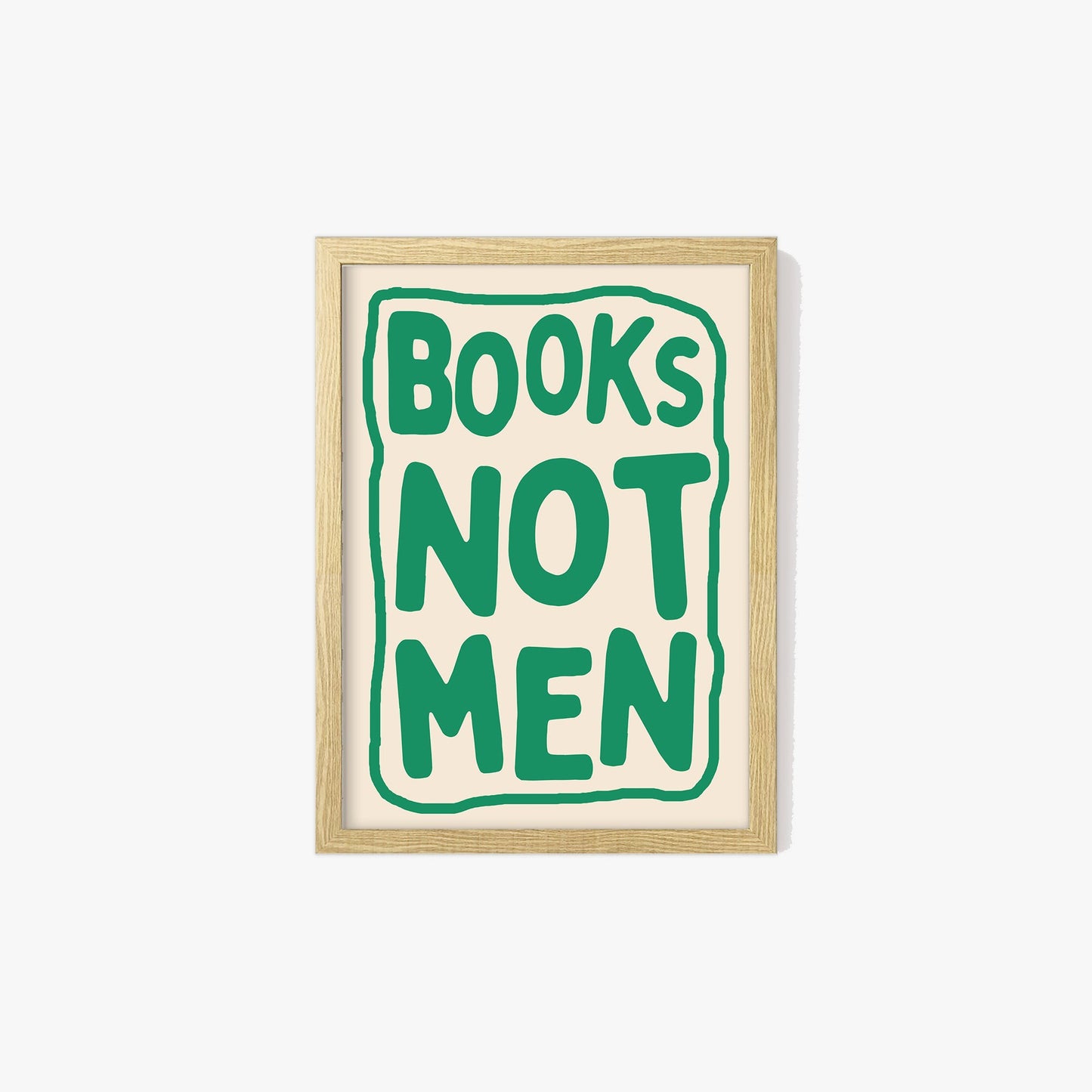 Books Not Men Print