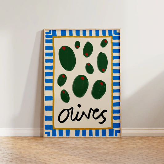 SECONDS Olives Kitchen Print