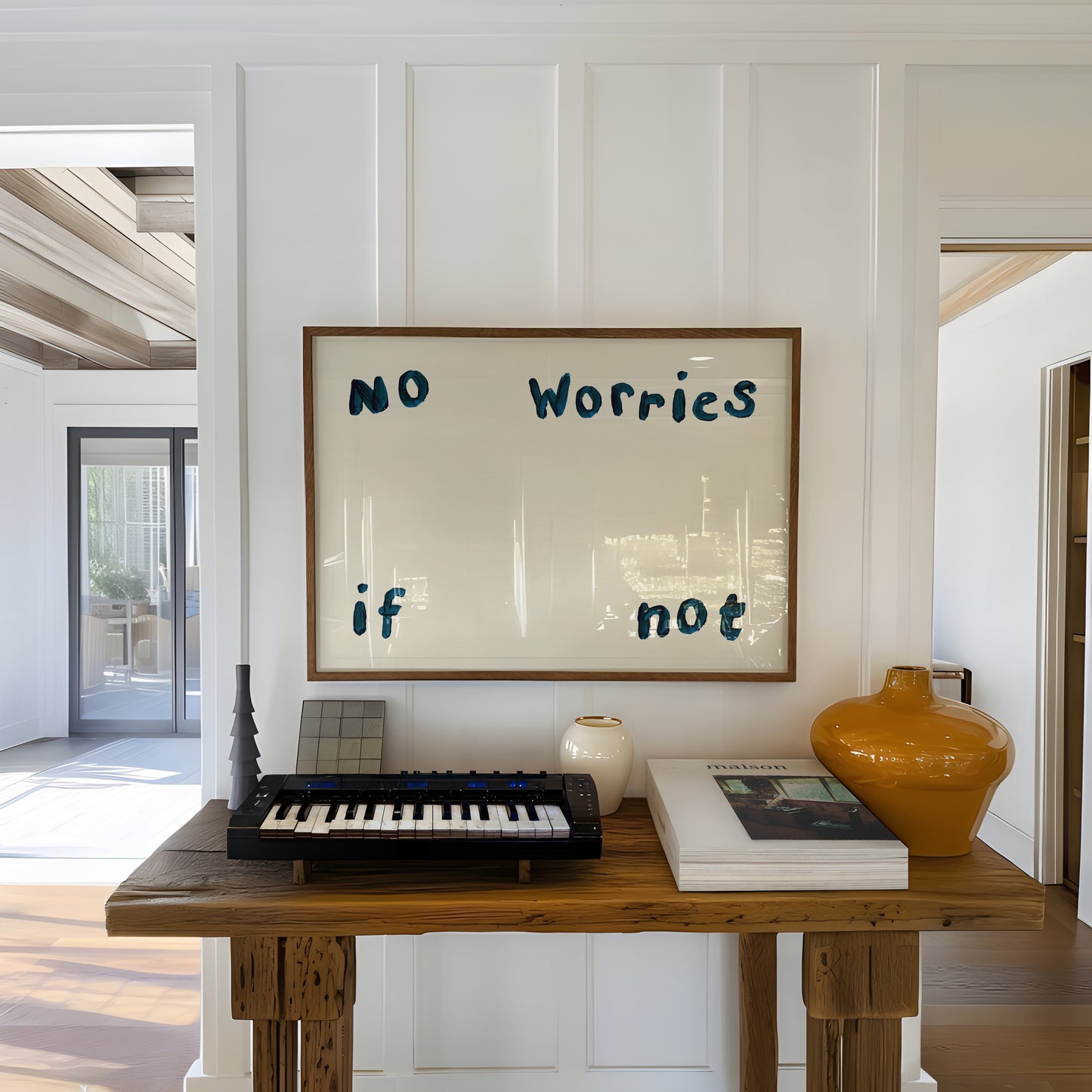 No Worries If Not Hand Painted Print
