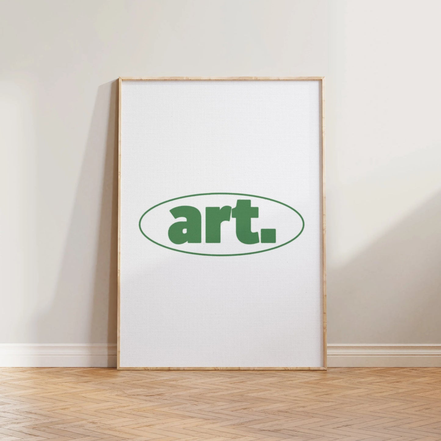 SECONDS Art Typography Print