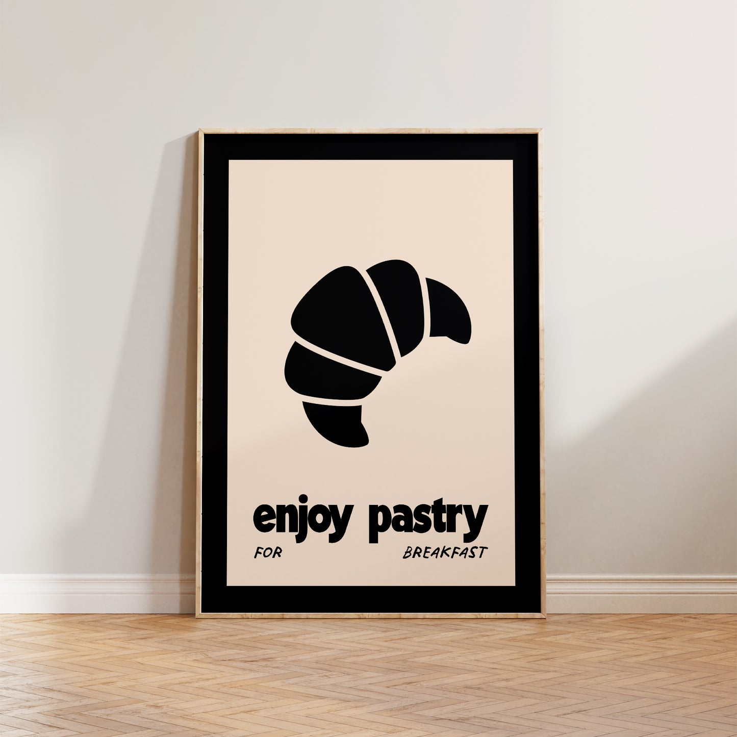 Enjoy Pastry For Breakfast Print