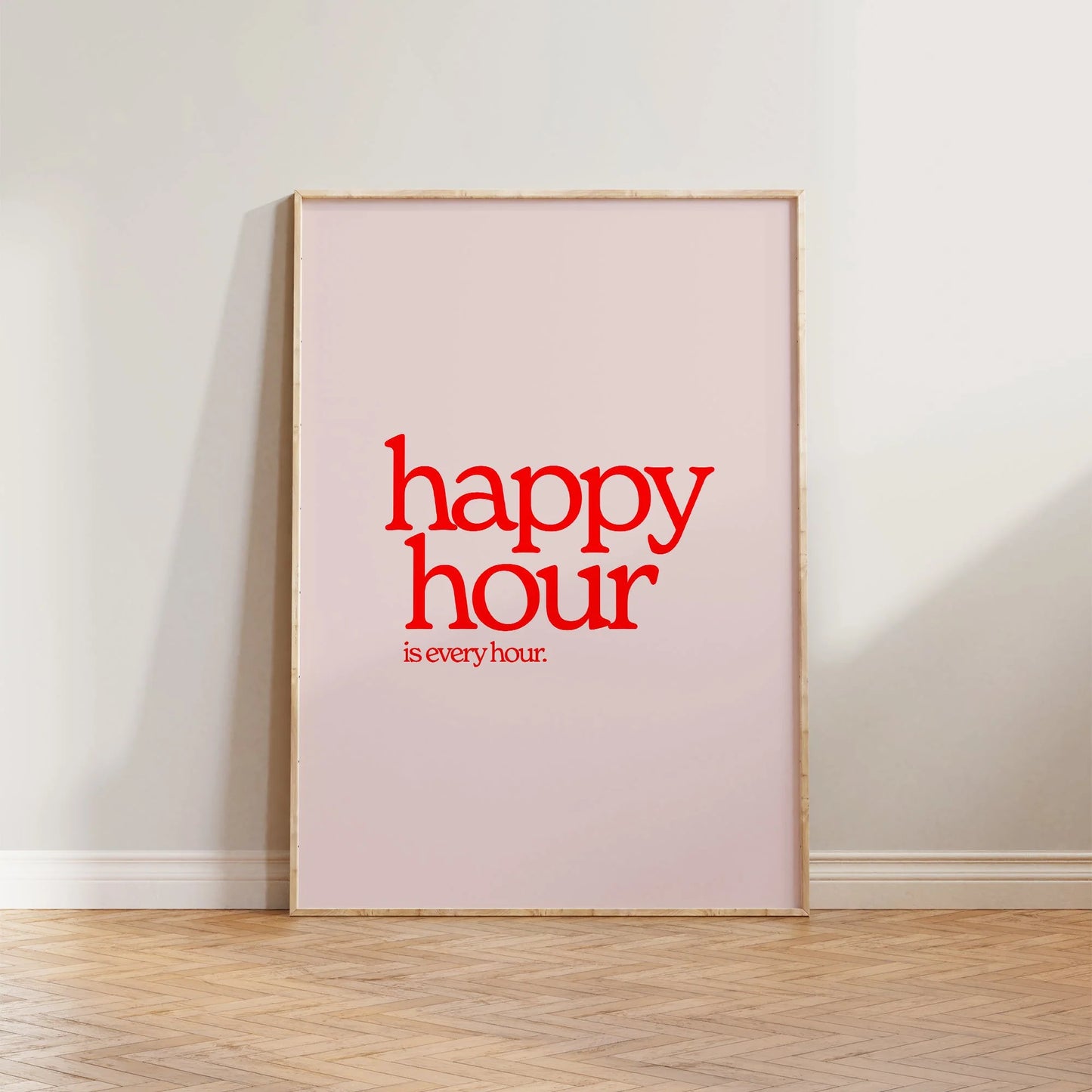 SECONDS Happy Hour Print