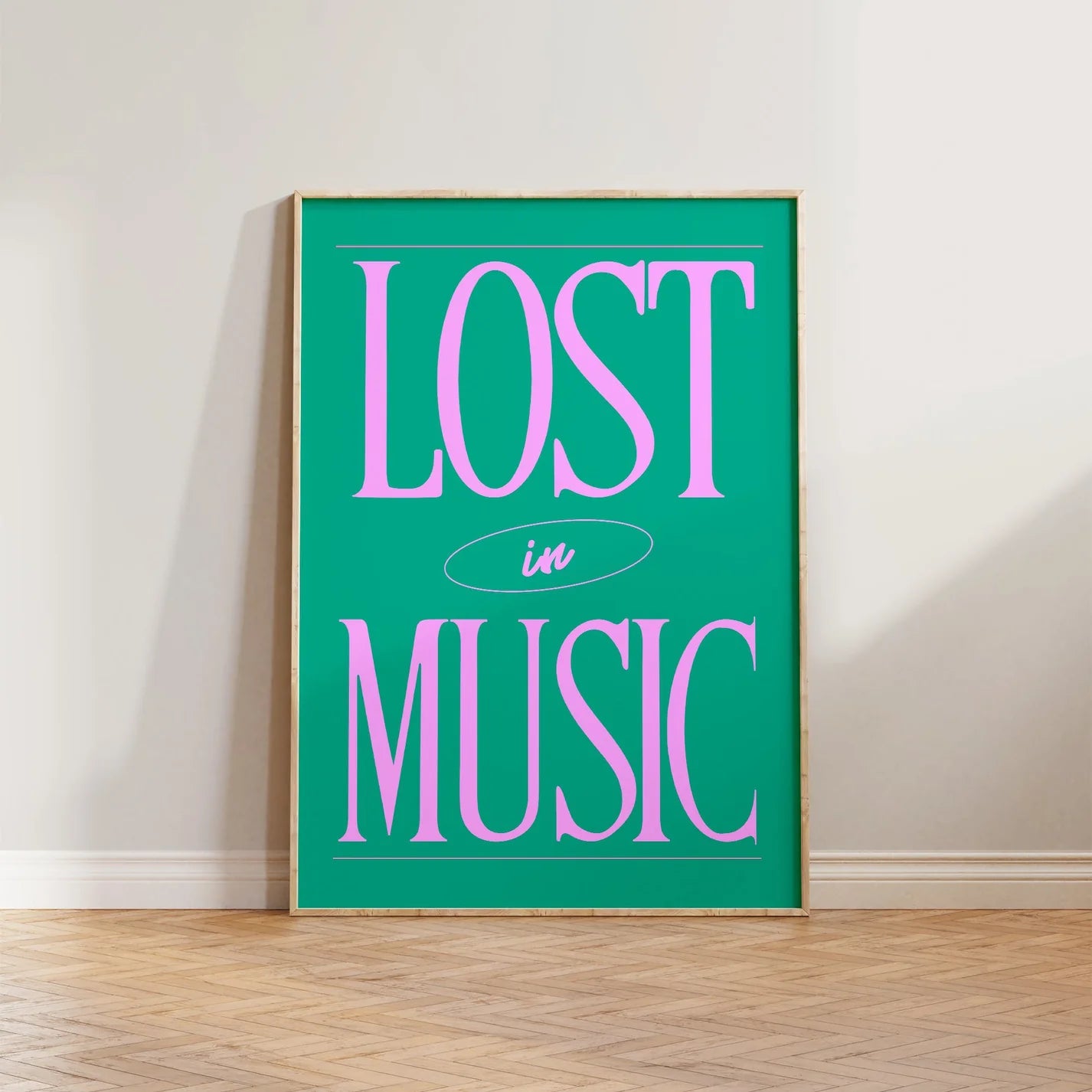 SECONDS Lost In Music Print