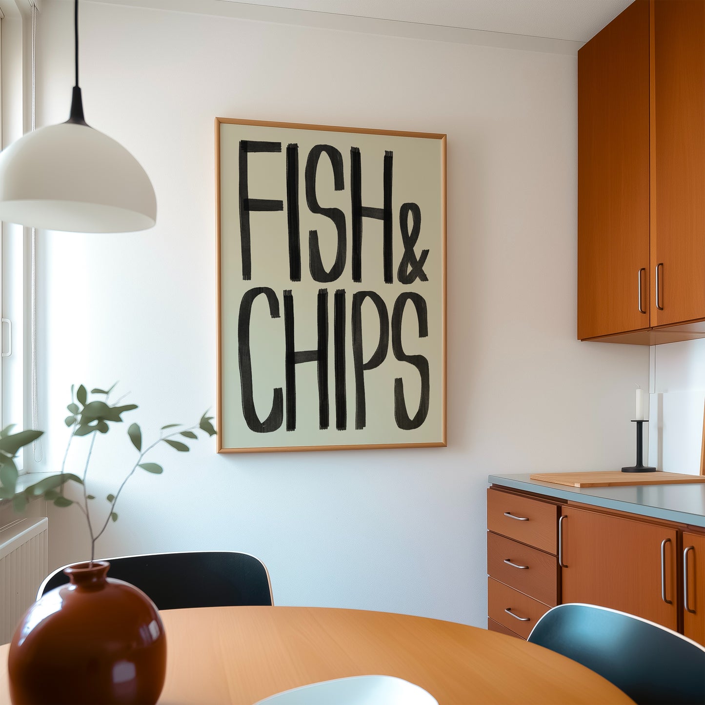 Fish & Chips Print