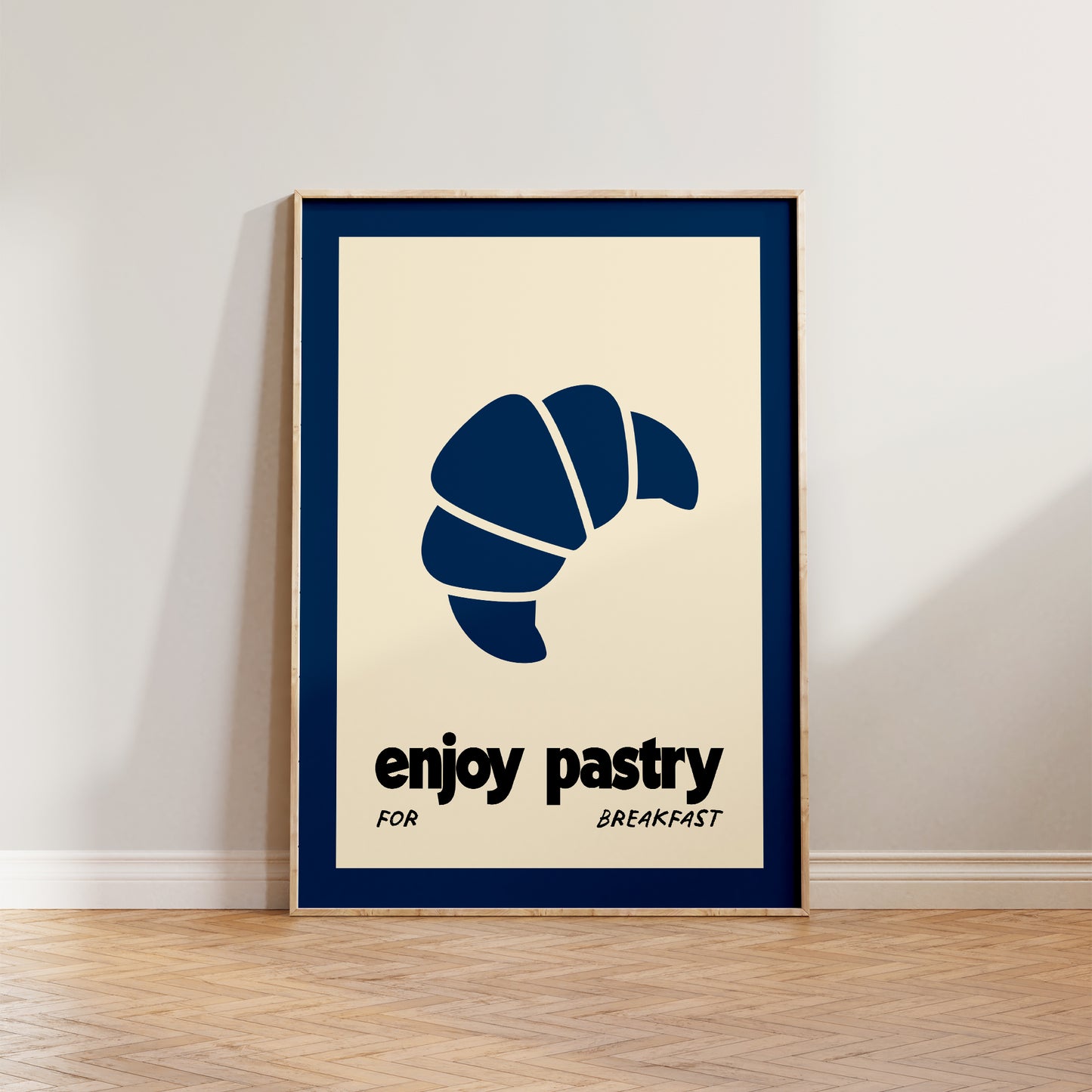 Enjoy Pastry For Breakfast Print