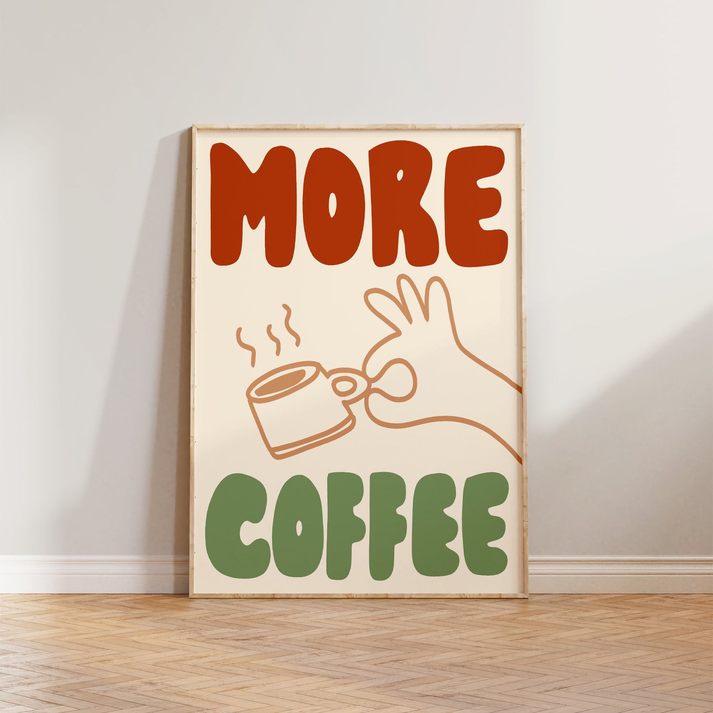 More Coffee Print