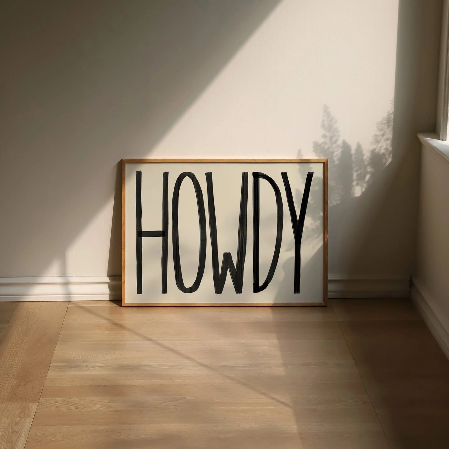 SECONDS Howdy Print