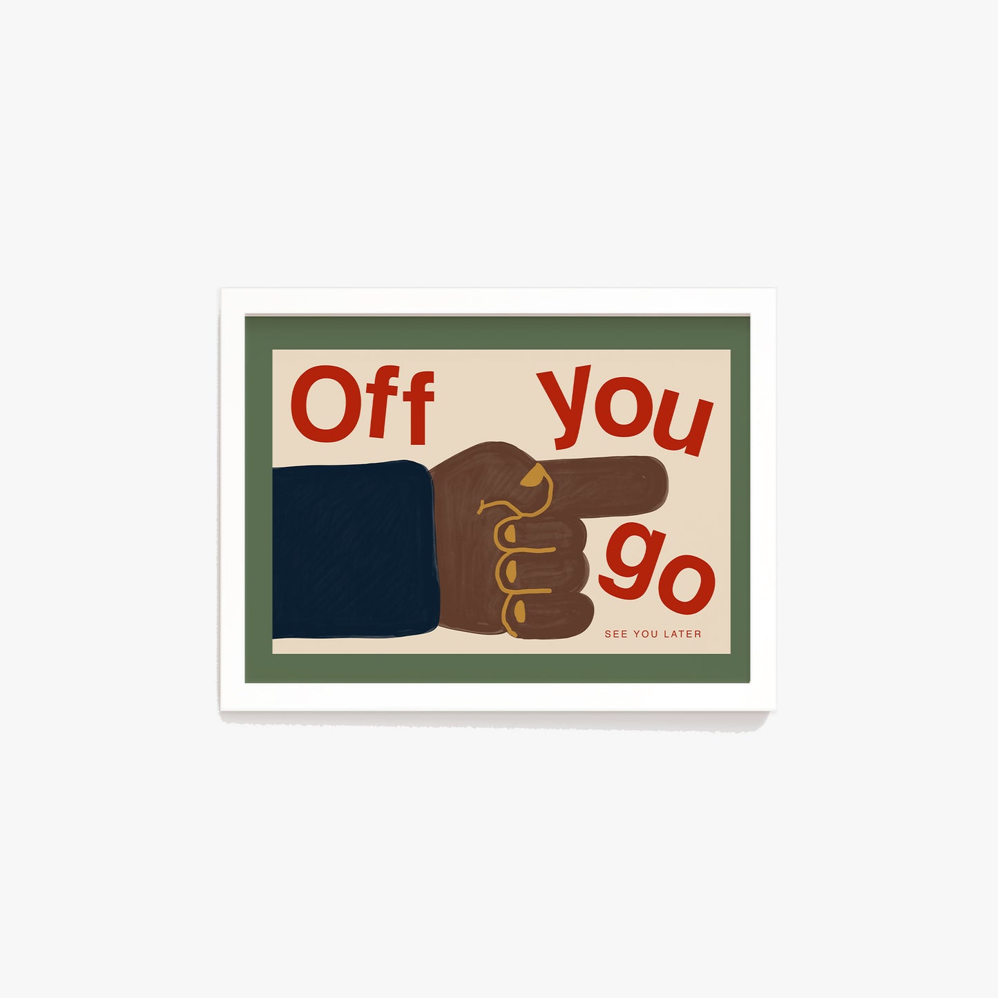 Off You Go Print