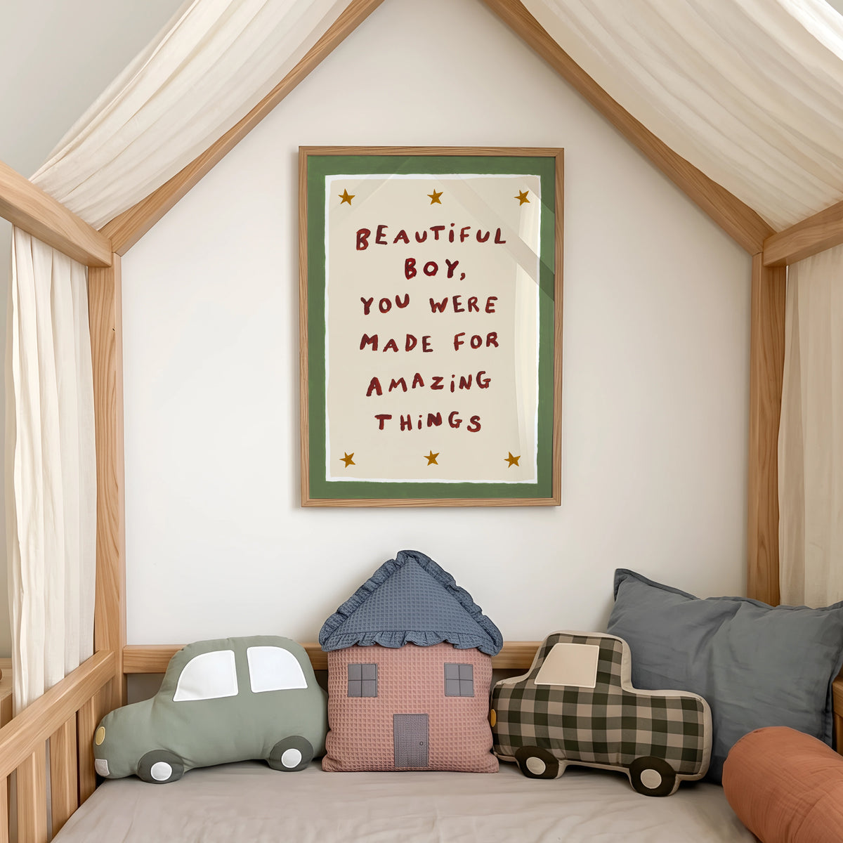Beautiful Boy You Were Made For Amazing Things Print