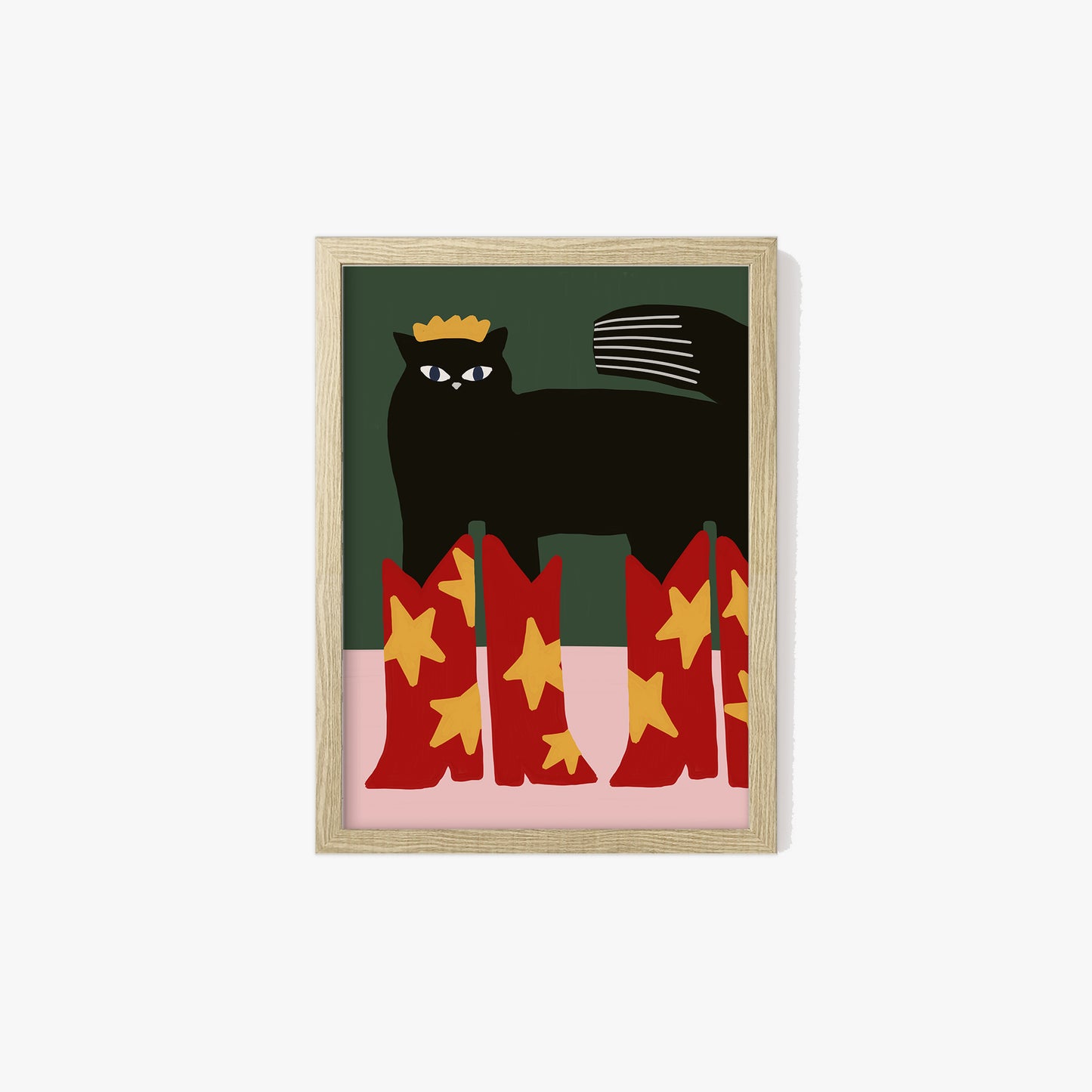 Queen Cat Print