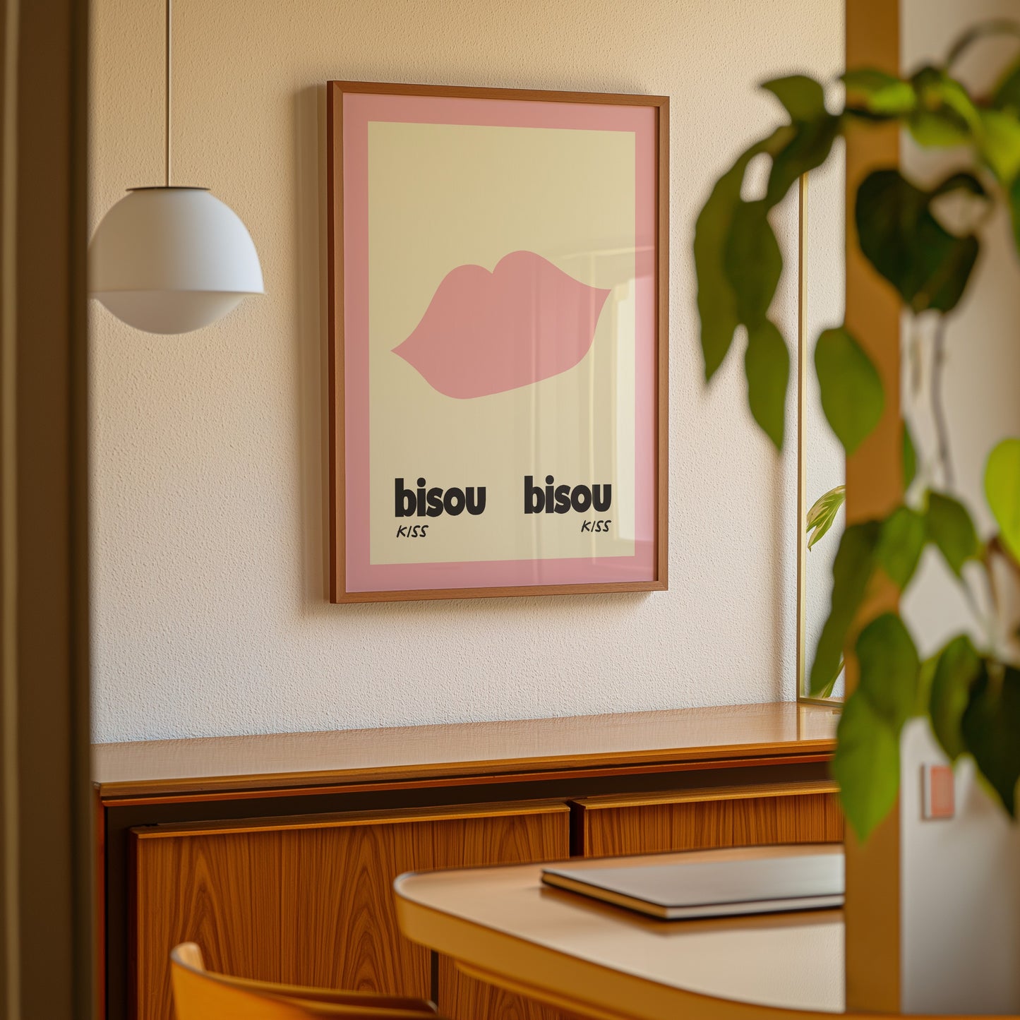 Bisou Bisou Print