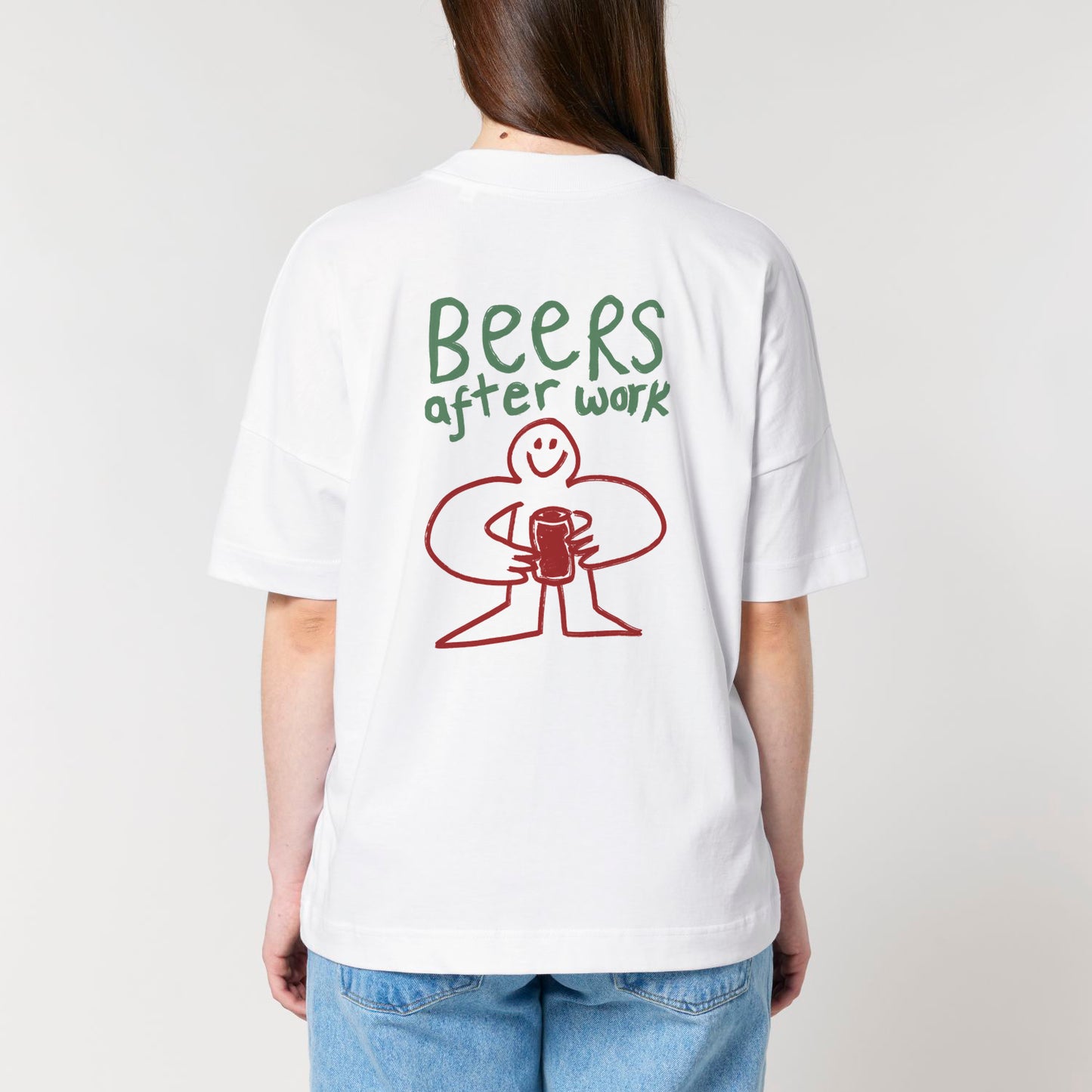 Beers After Work Doodle T-Shirt