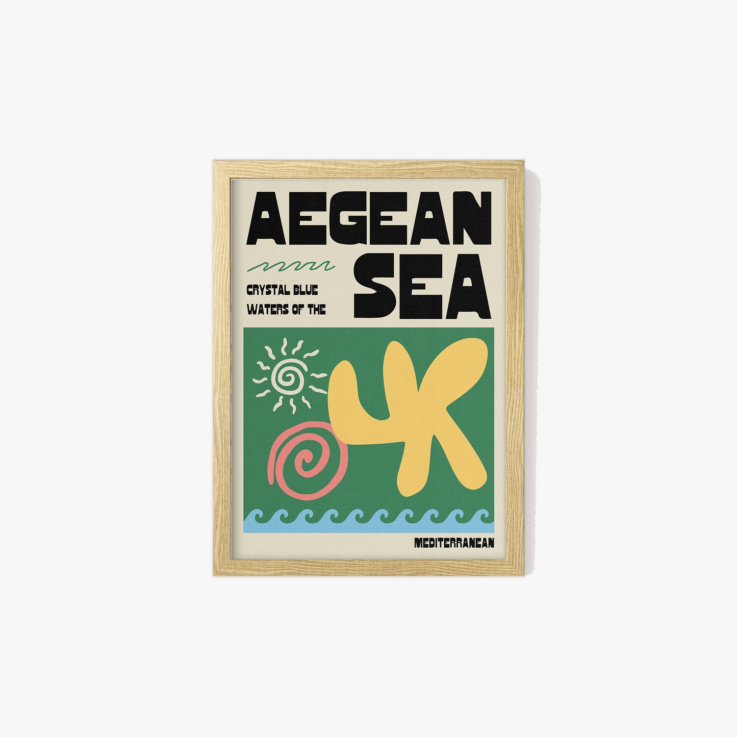 Aegean Sea Travel Print