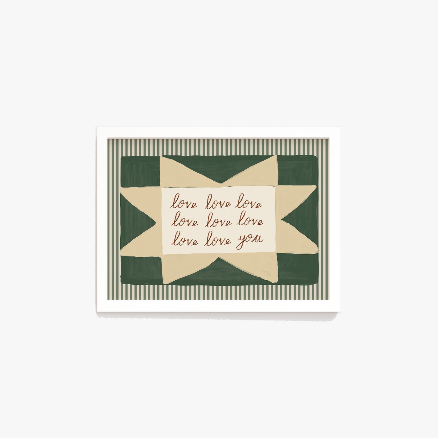Love Love Love Love You Print
