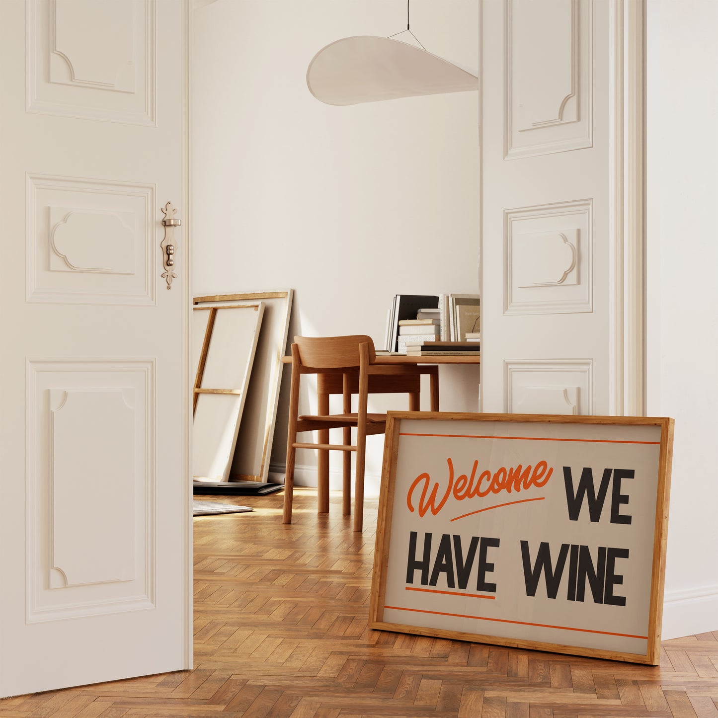 Welcome We Have Wine Print