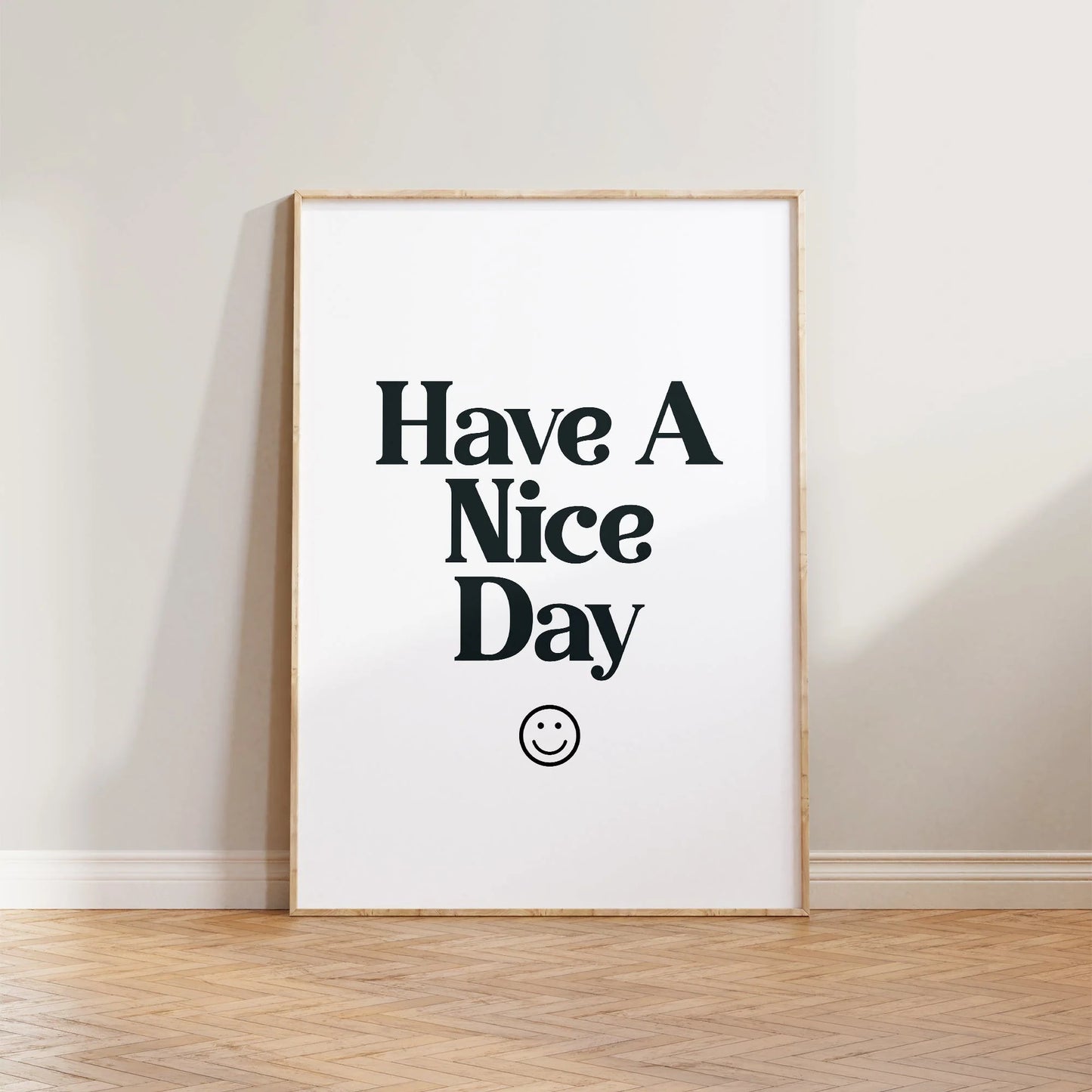 SECONDS Have A Nice Day Print