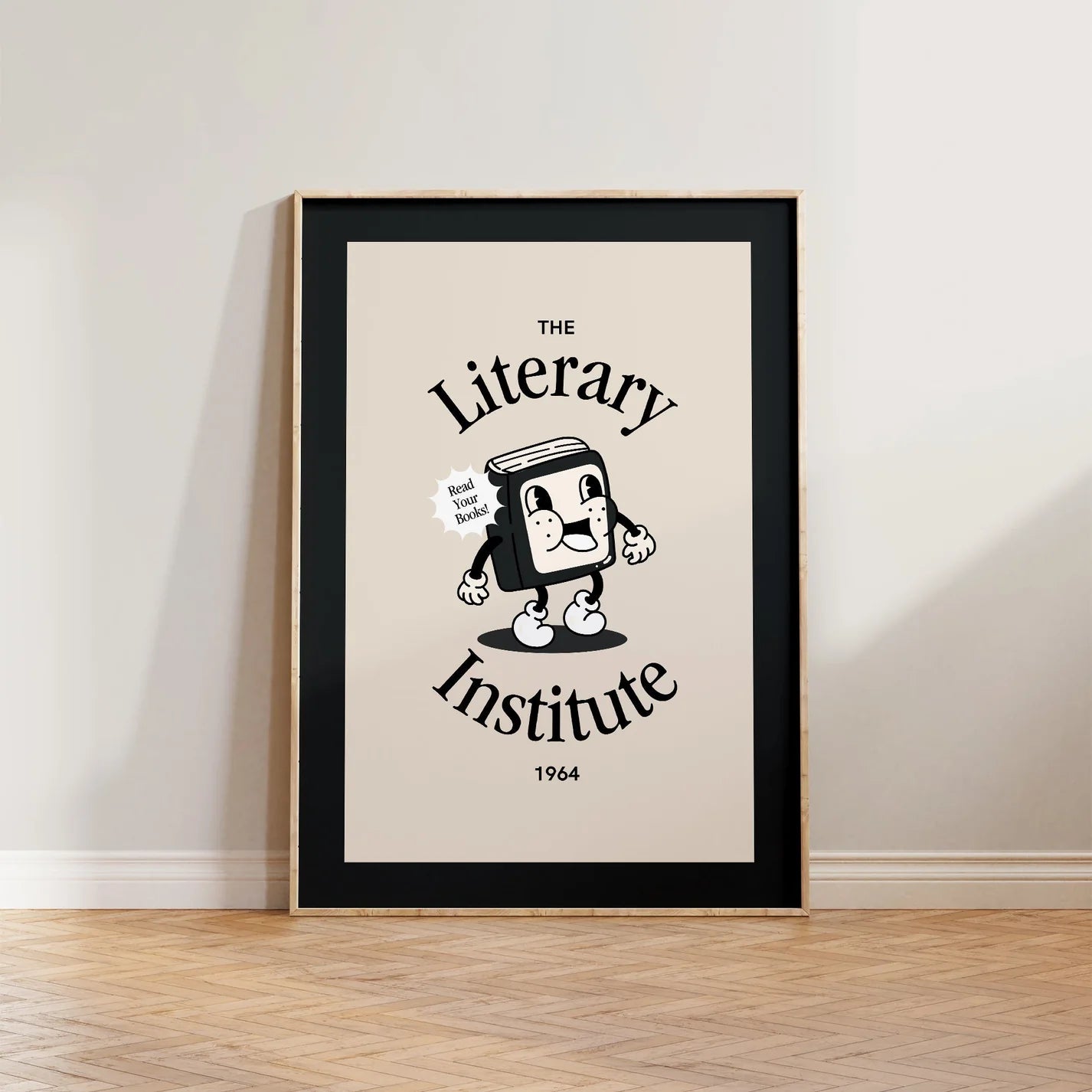 SECONDS Retro The Literary Institute Print