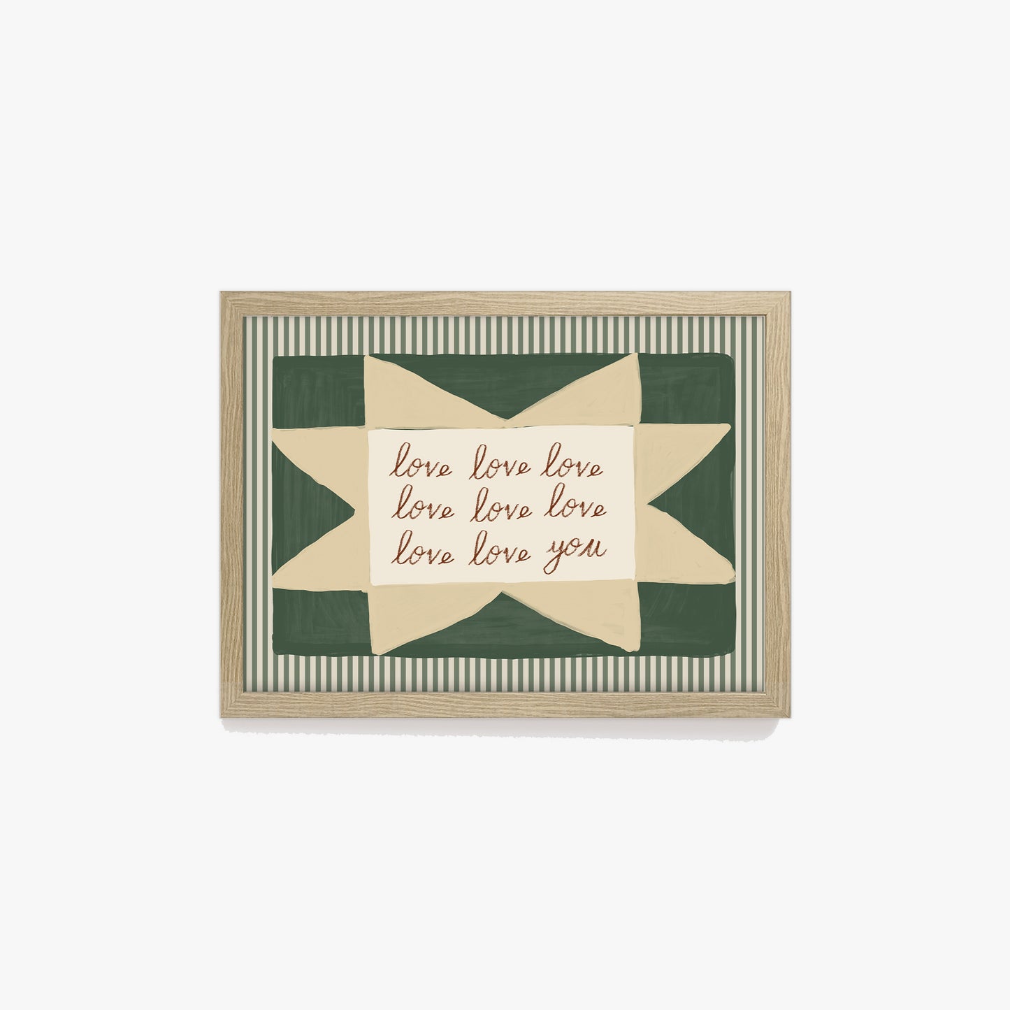 Love Love Love Love You Print