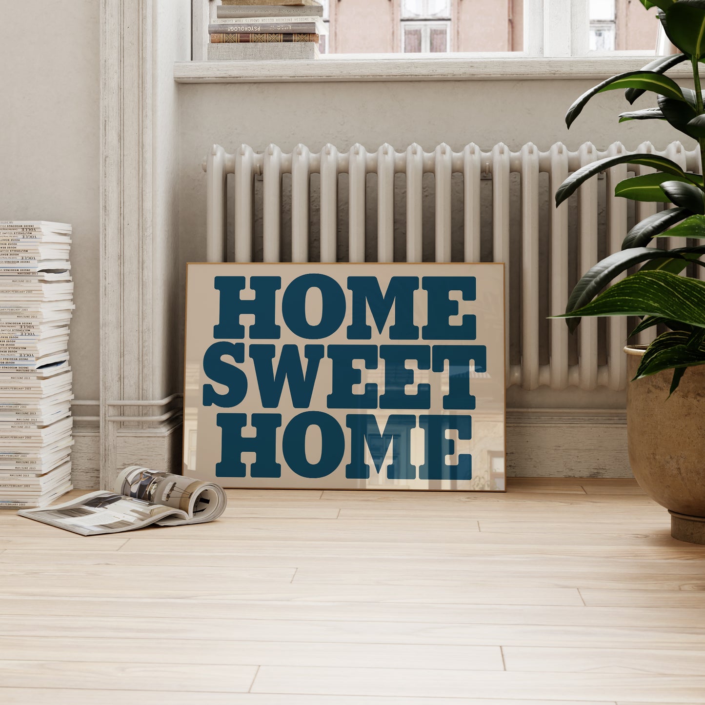 Home Sweet Home Bold Print