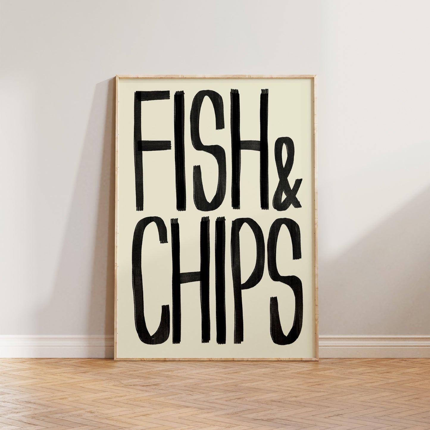 Fish & Chips Print