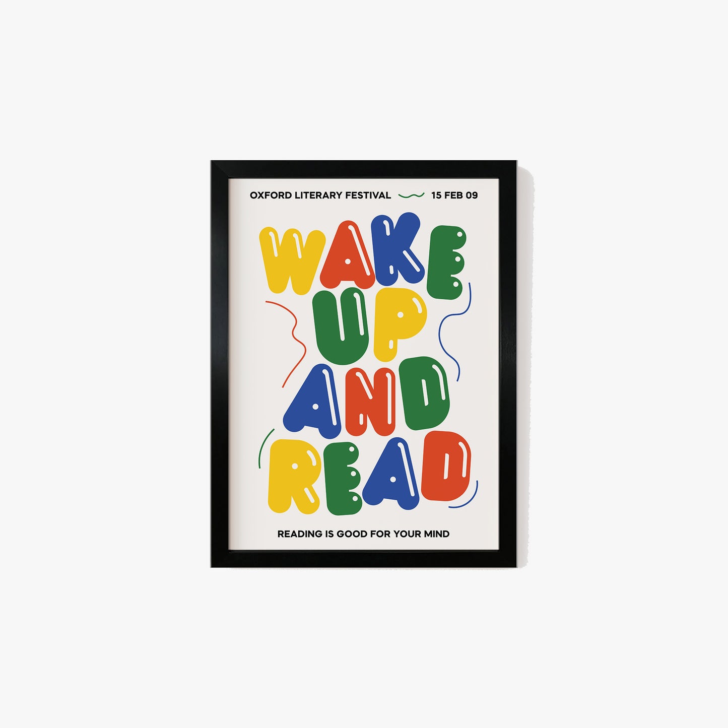 Wake Up And Read Print