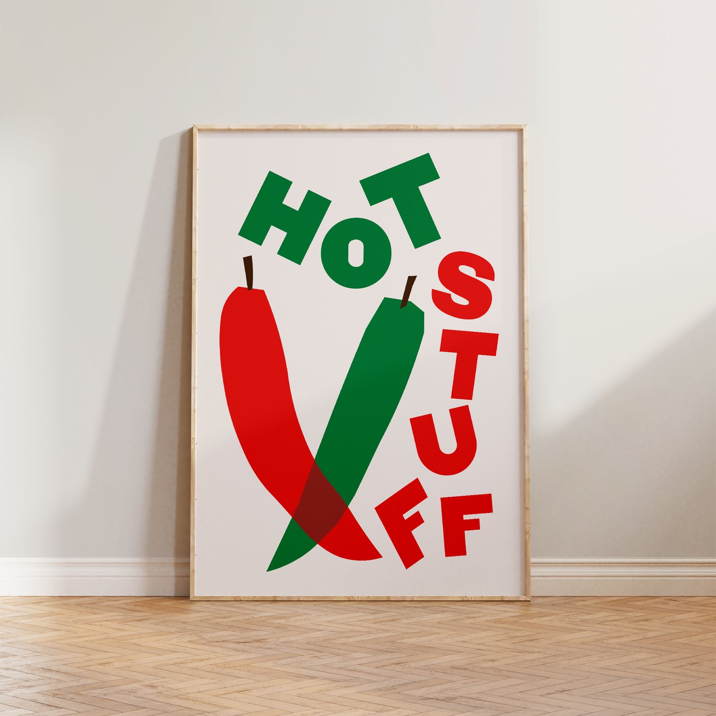 Hot Stuff Chilli Print