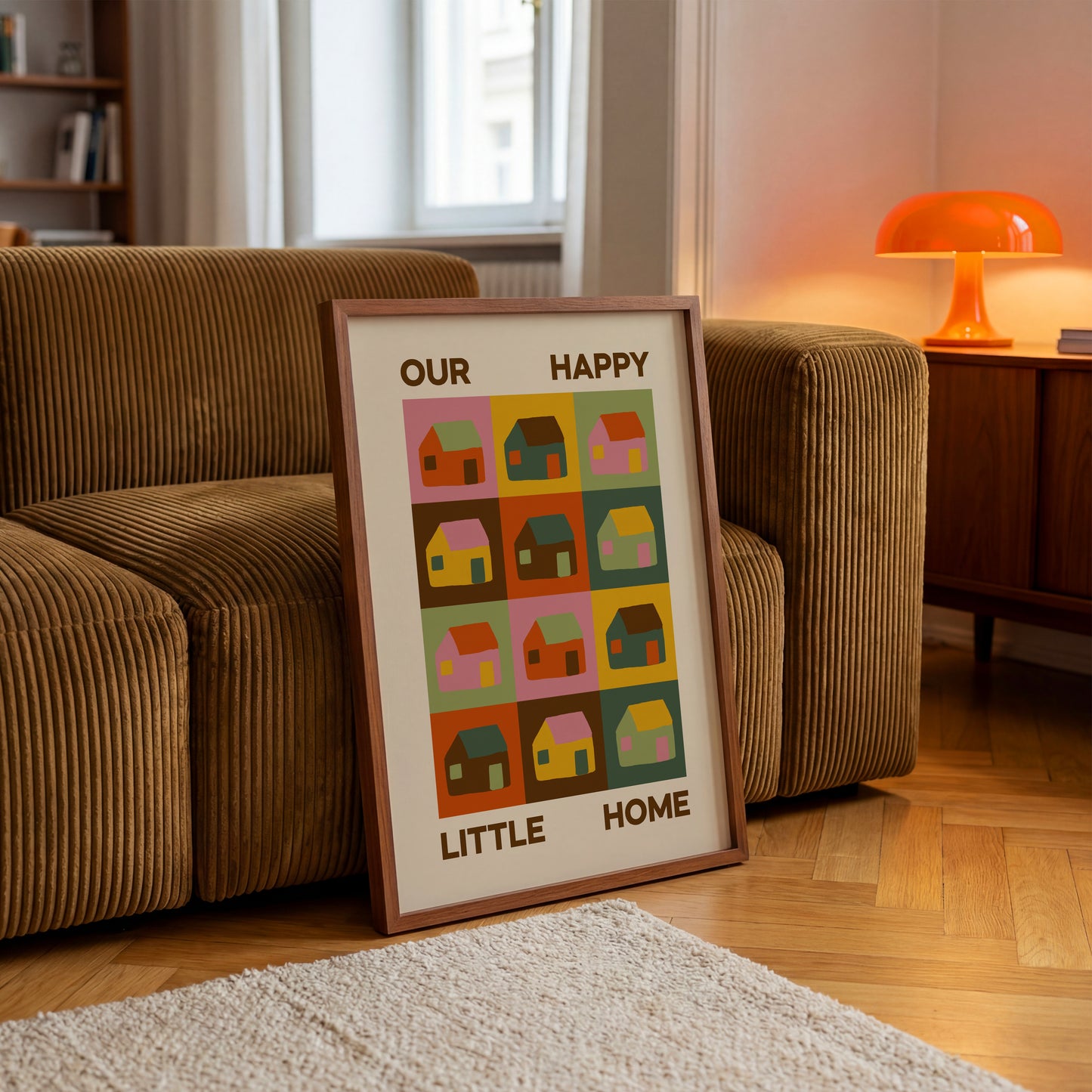 Our Happy Little Home Print