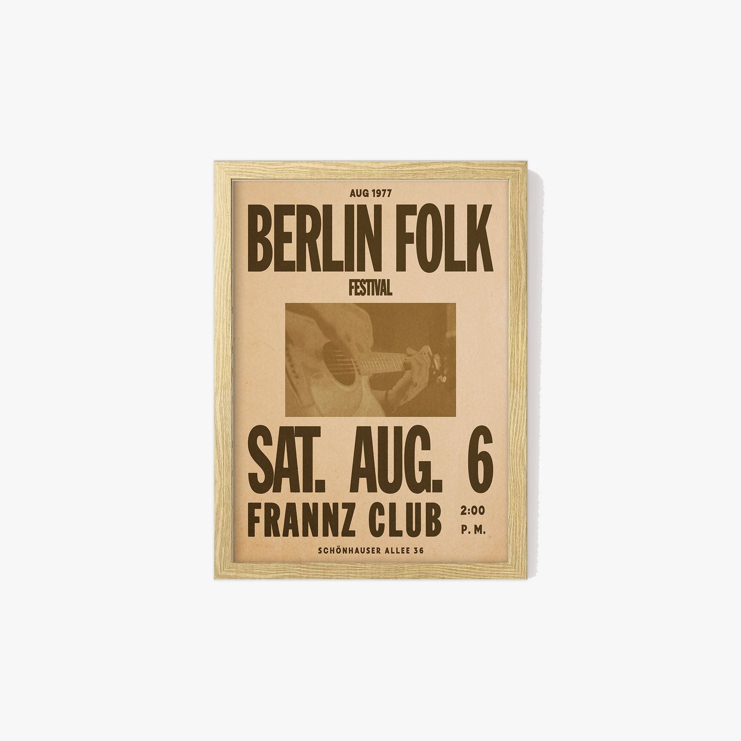 Berlin Folk Festival Print