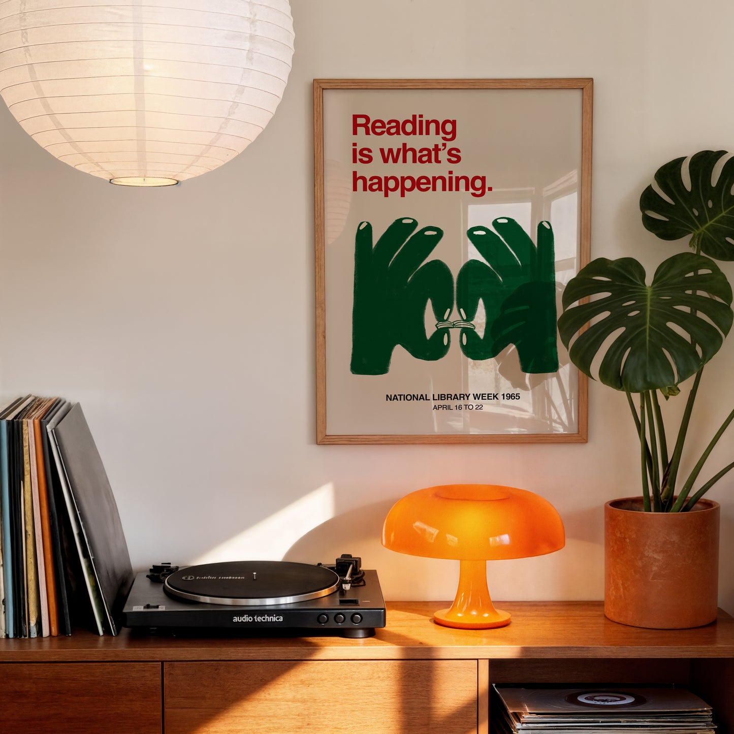 Reading Is What's Happening Print