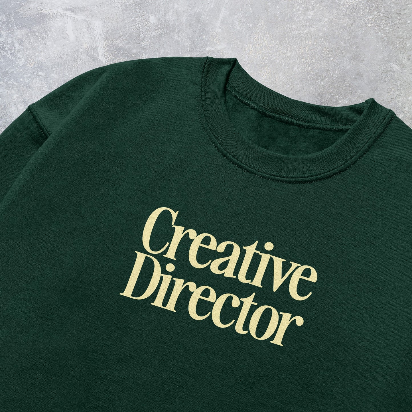 Creative Director Retro Green Sweatshirt