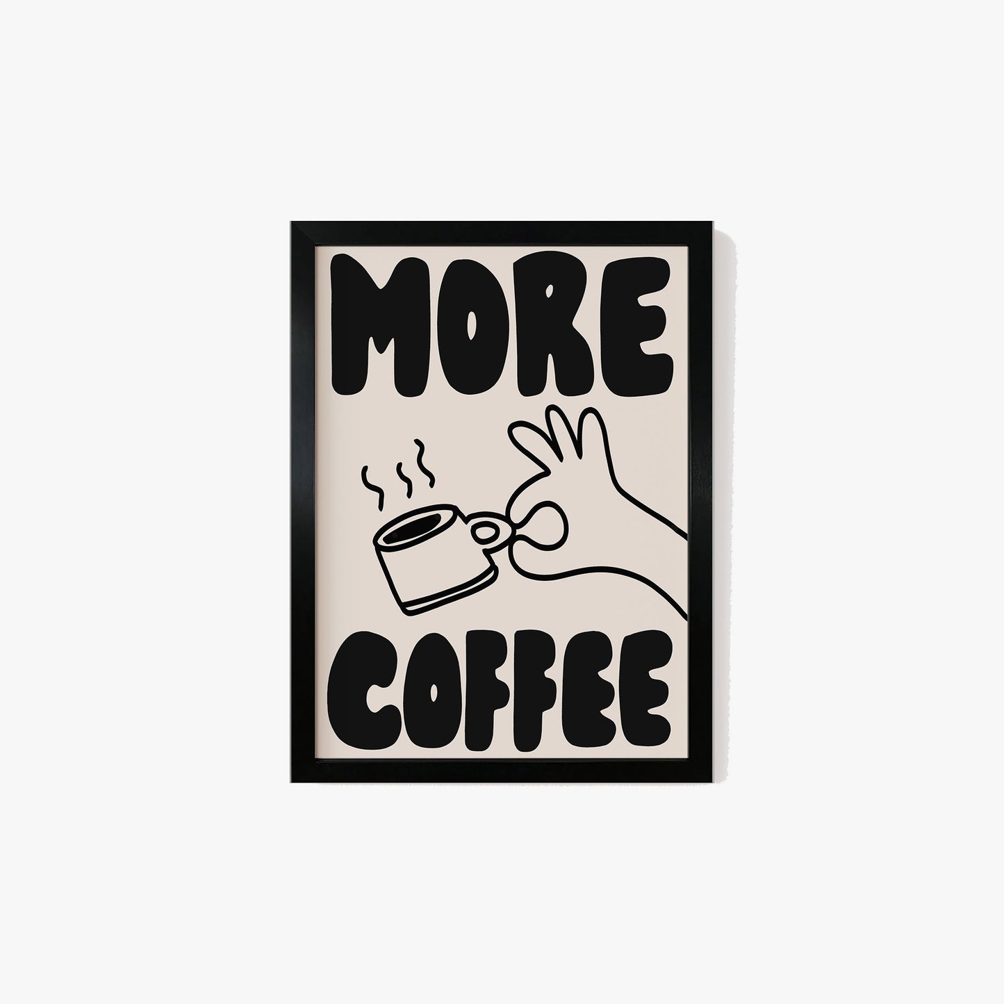 More Coffee Print