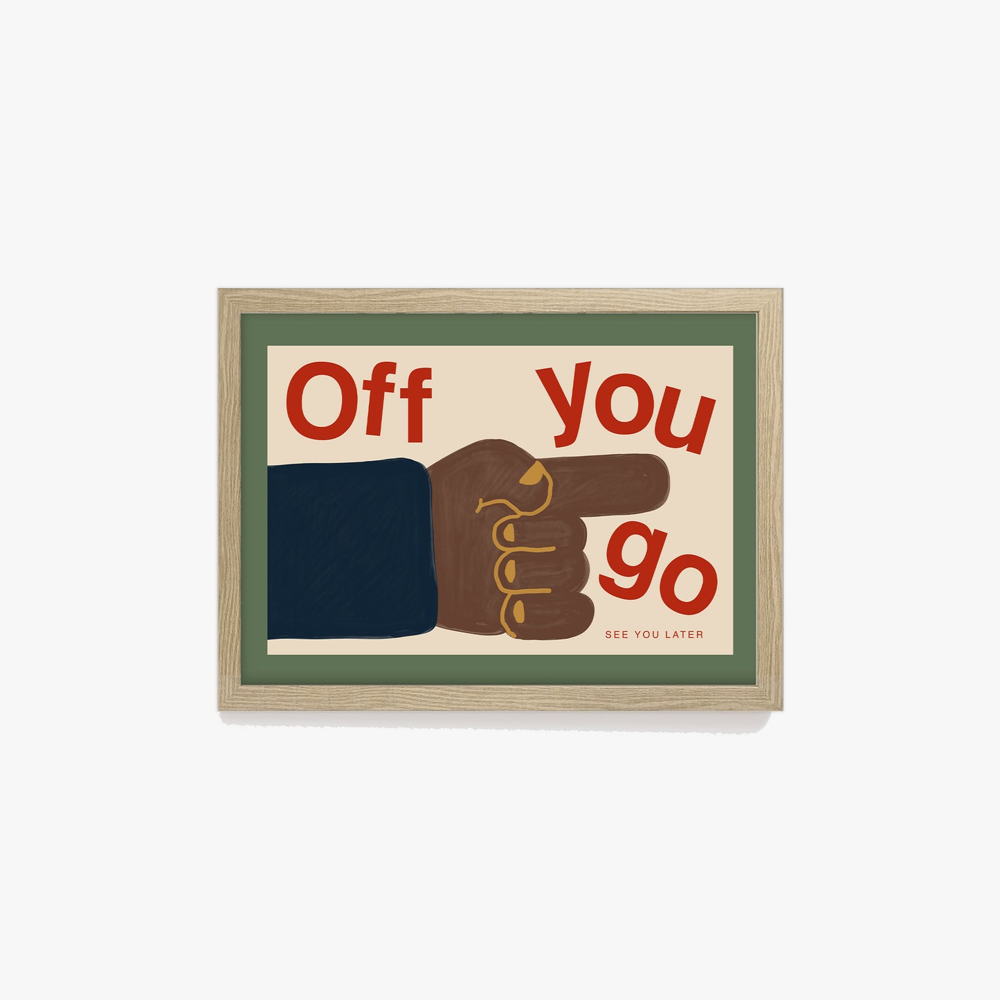 Off You Go Print