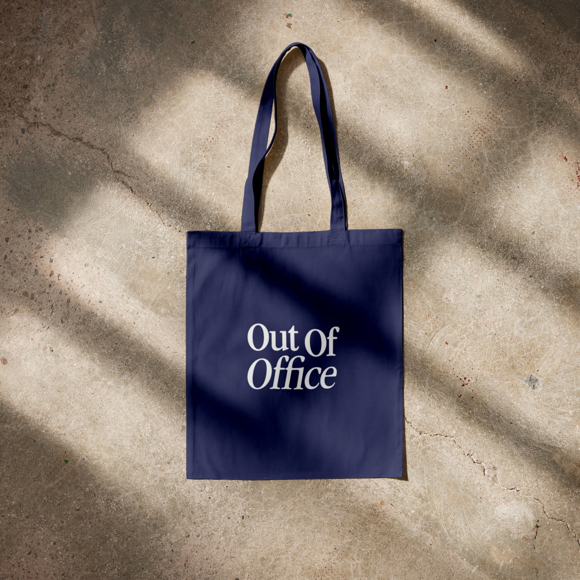 Out Of Office Tote Bag Navy