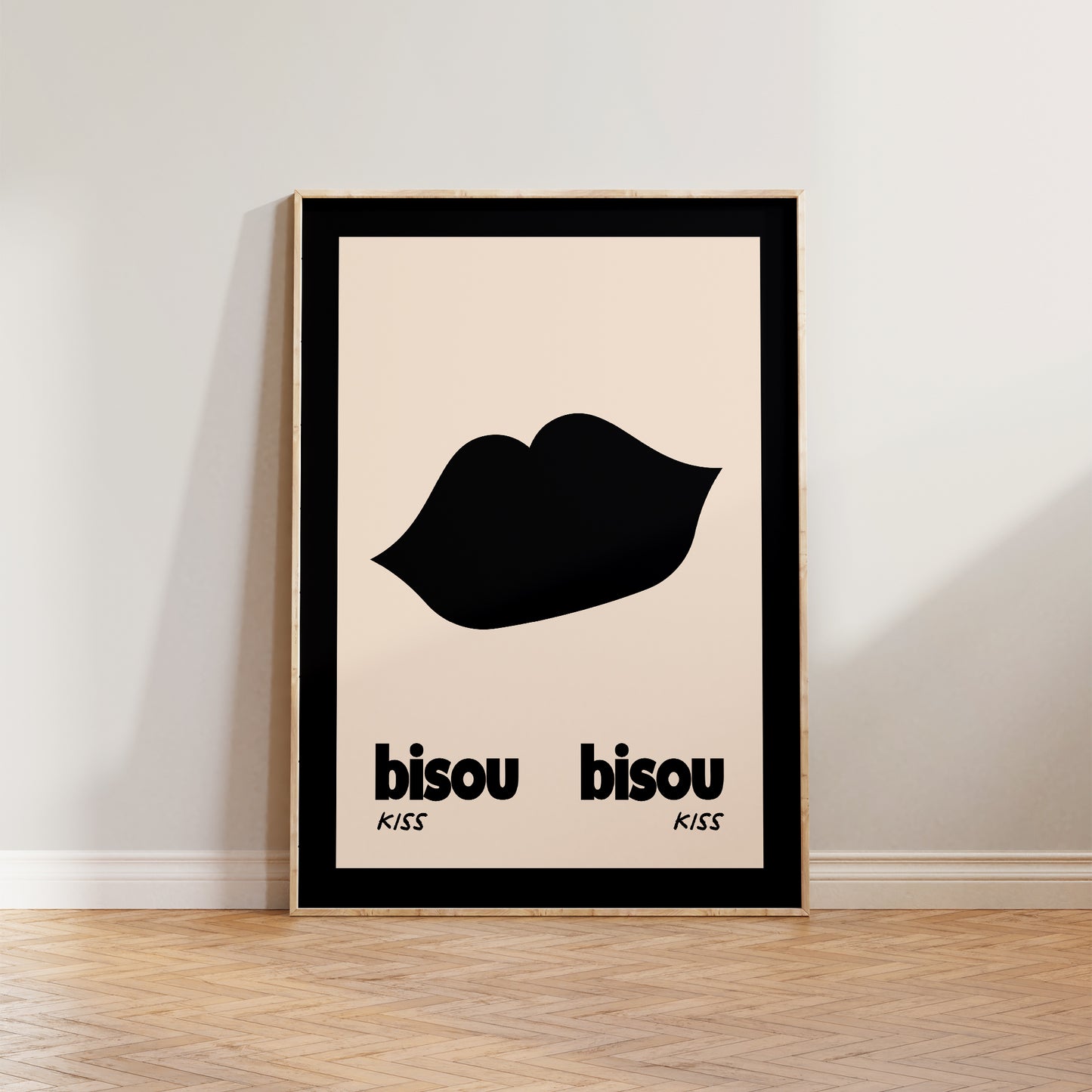 Bisou Bisou Print