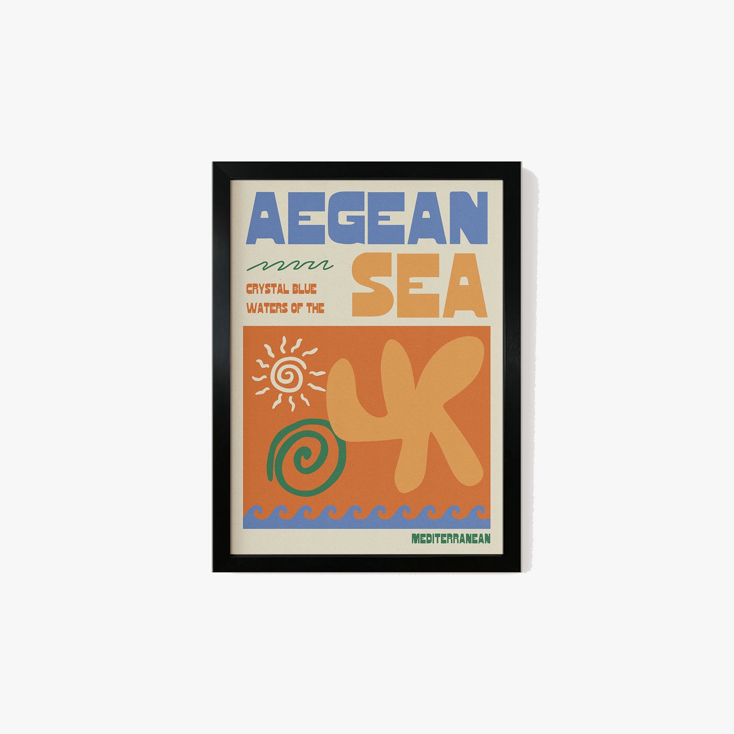 Aegean Sea Travel Print