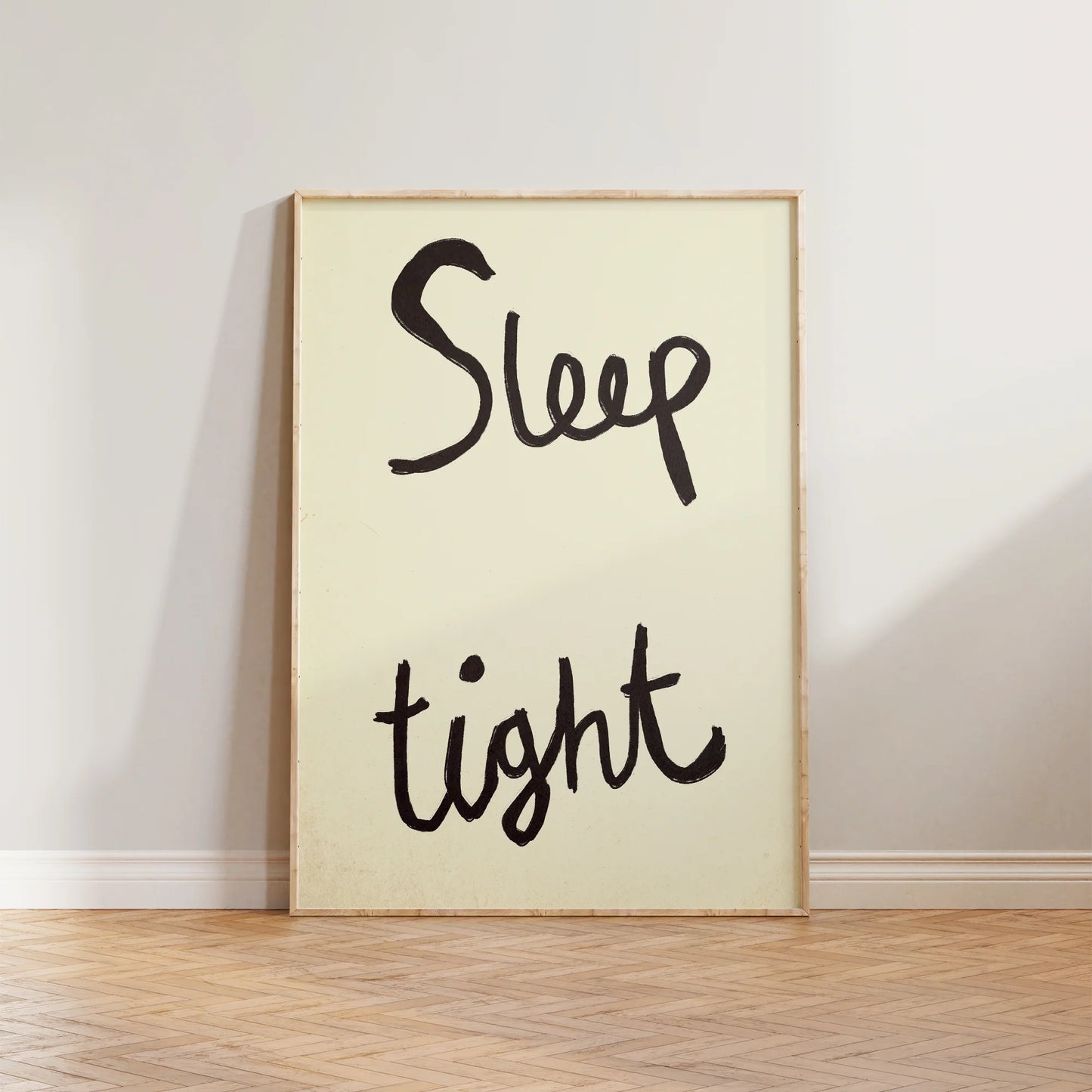 SECONDS Sleep Tight Handwritten Print