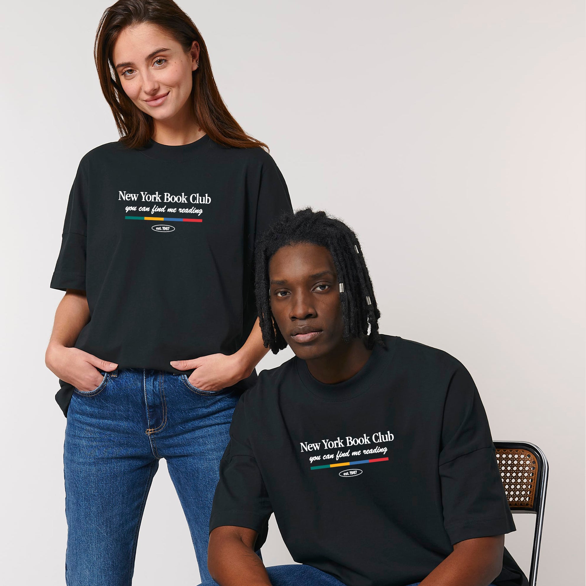 New York Book Club Retro T-Shirt – Lune Club