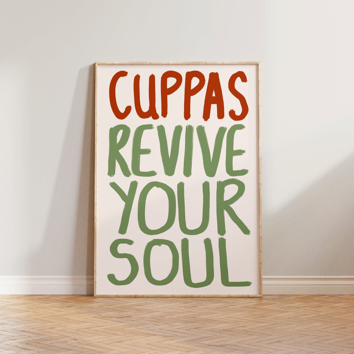 Cuppas Revive Your Soul Print