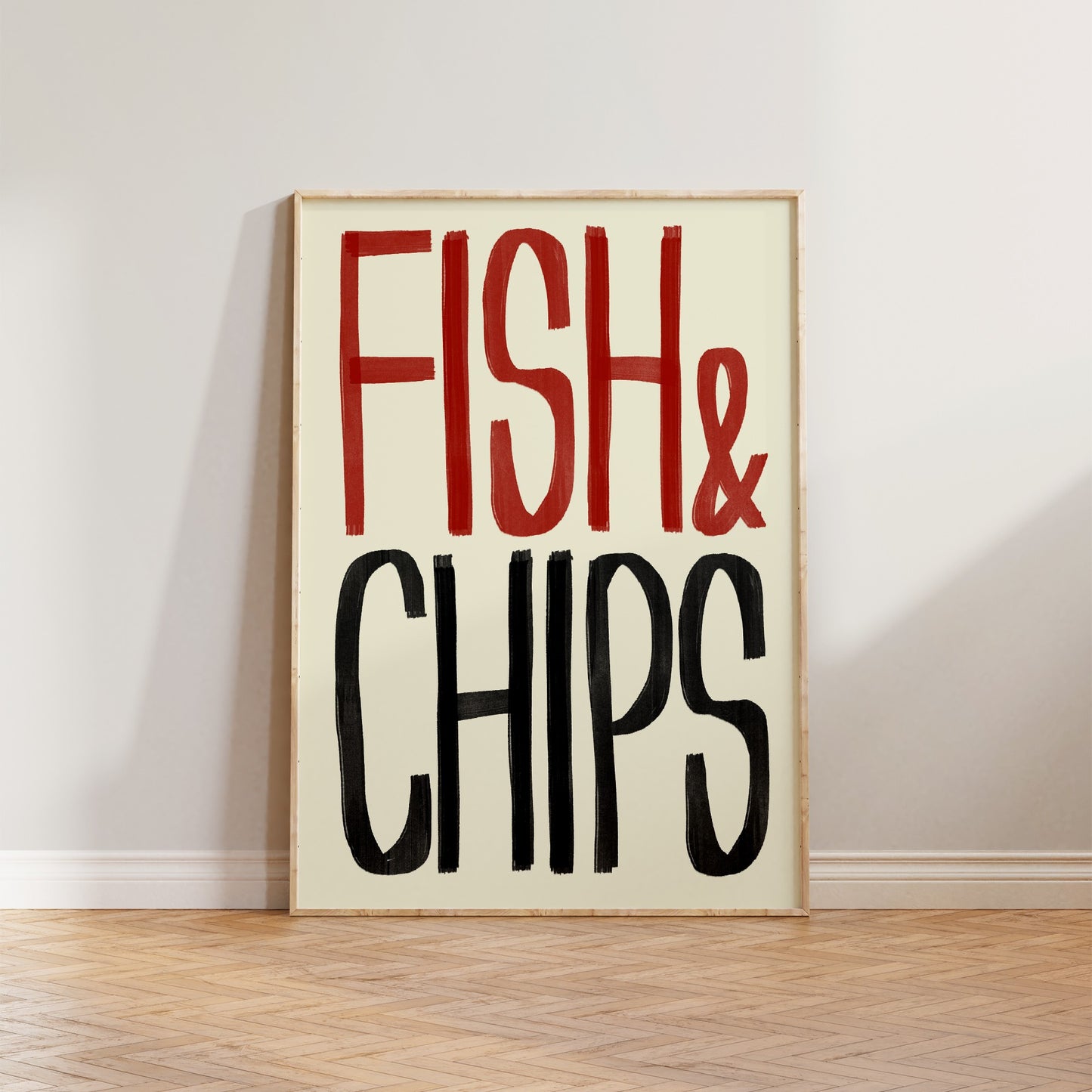 Fish & Chips Print