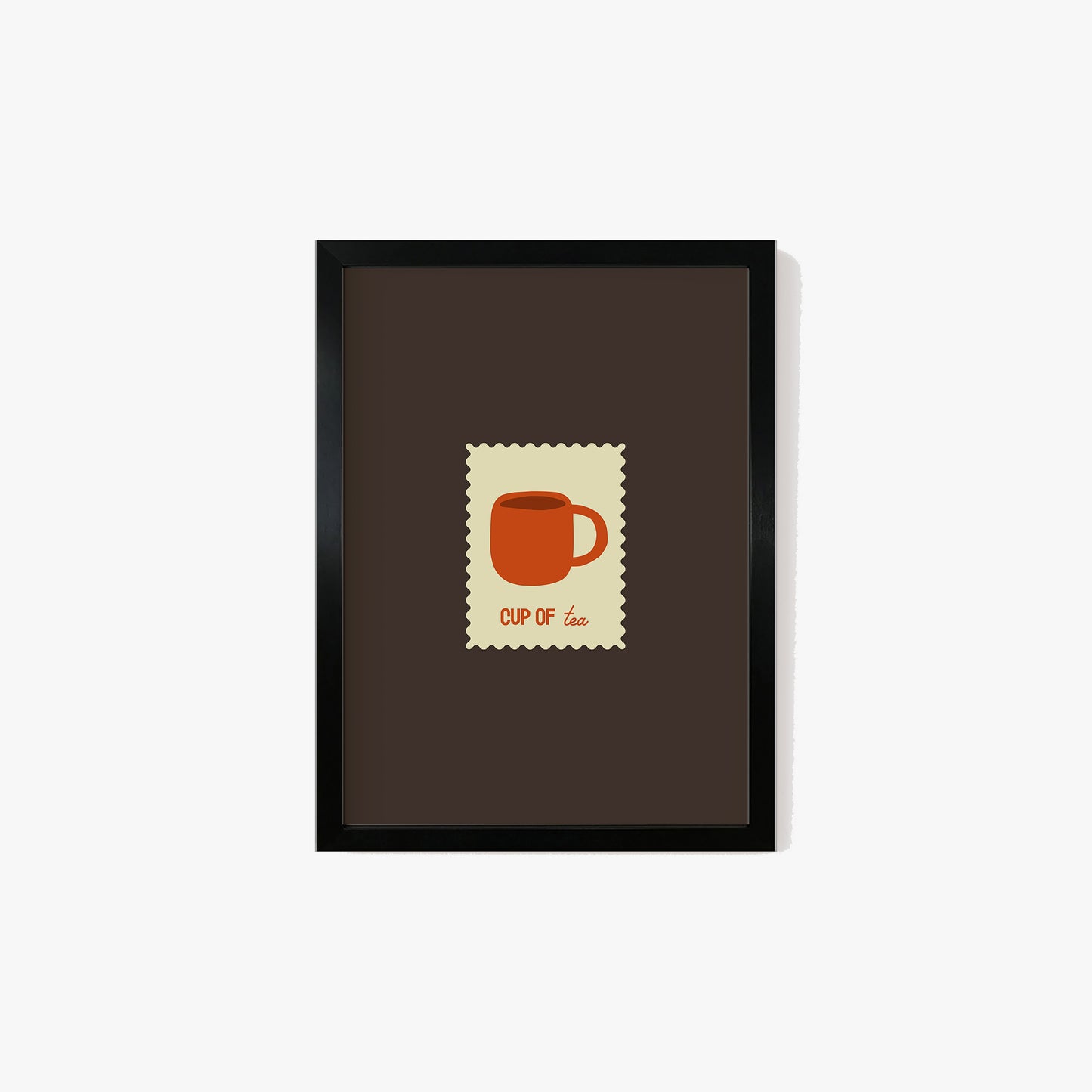 Cup Of Tea Stamp Print