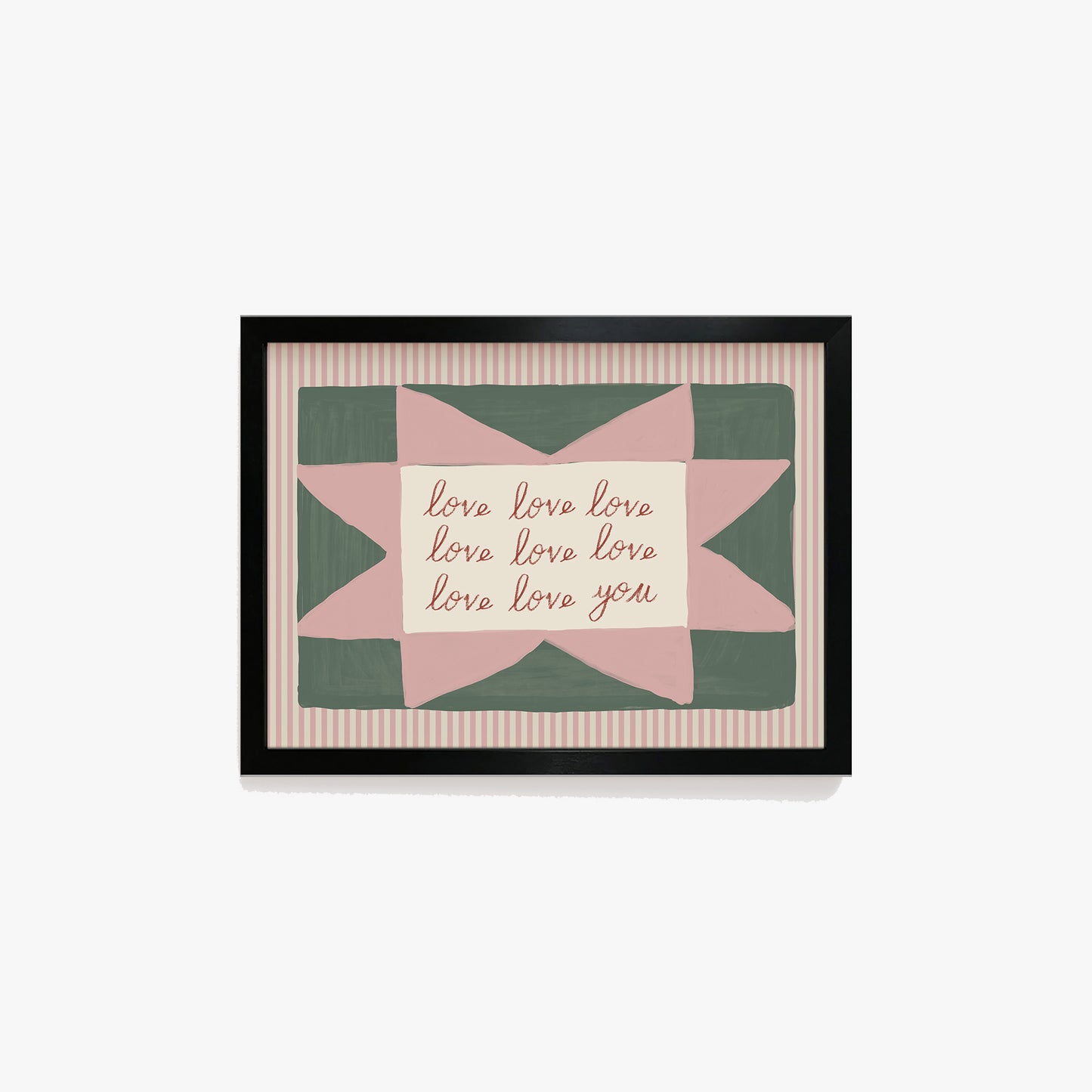 Love Love Love Love You Print