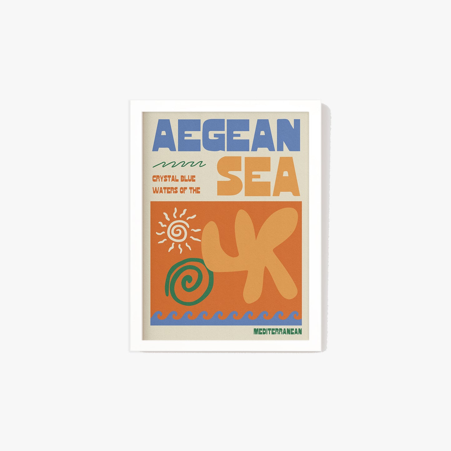 Aegean Sea Travel Print