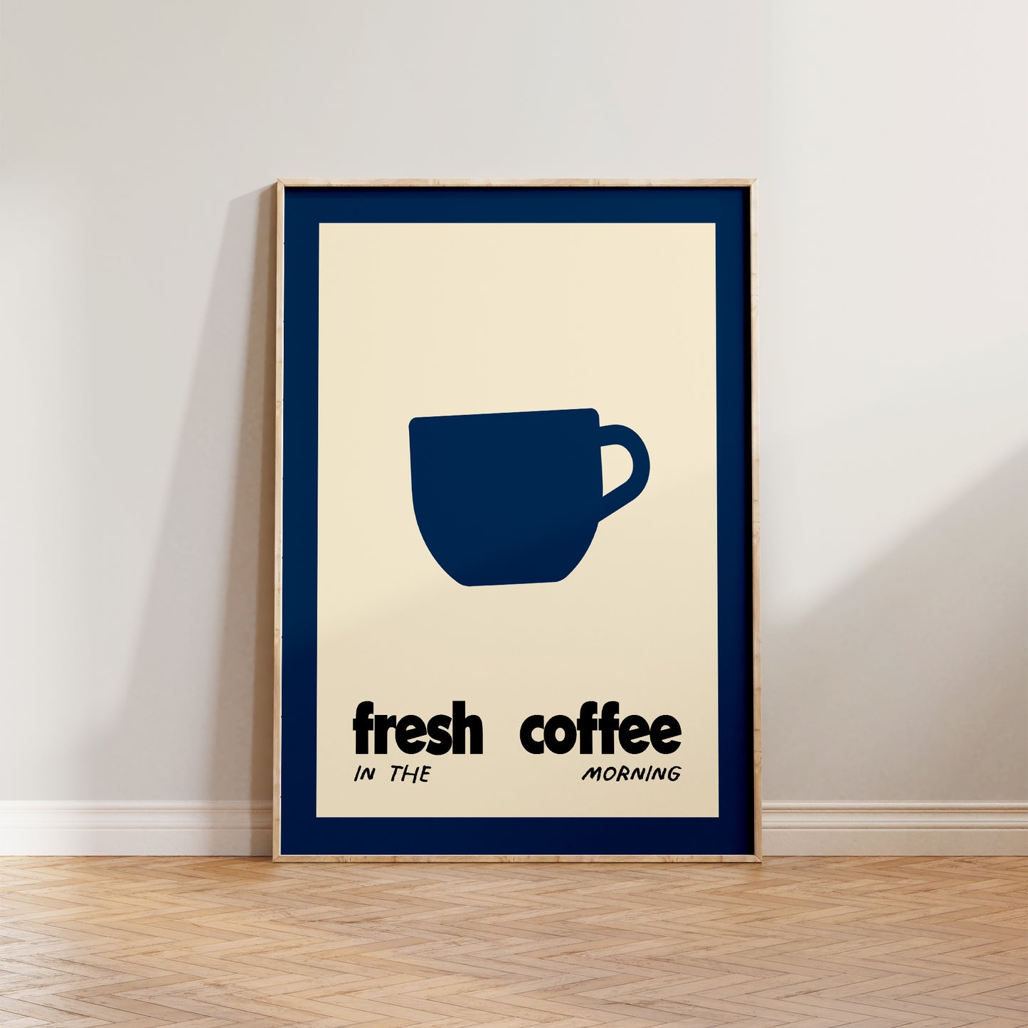 Fresh Coffee In The Morning Print