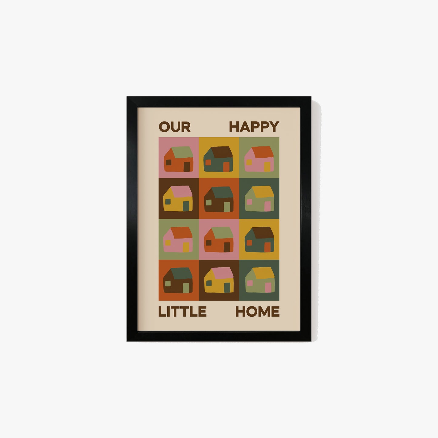 Our Happy Little Home Print