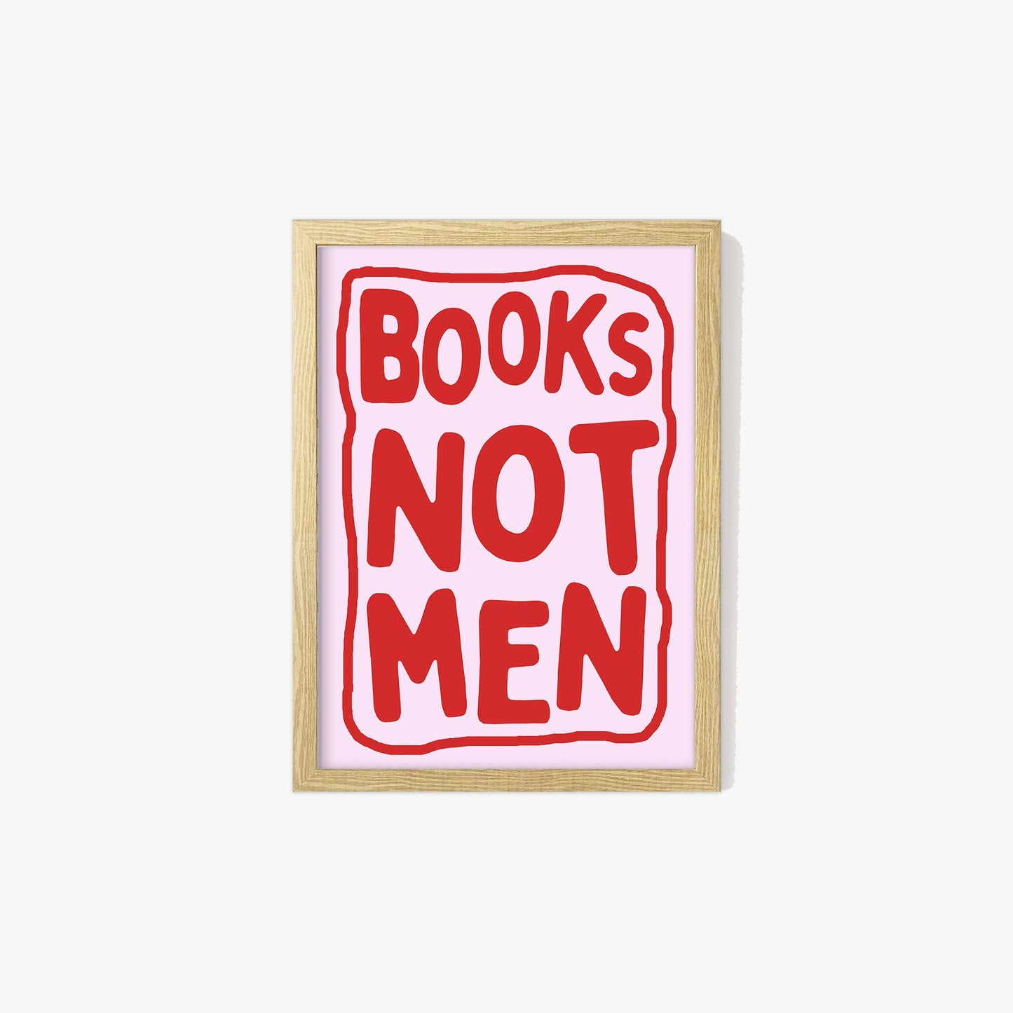 Books Not Men Print