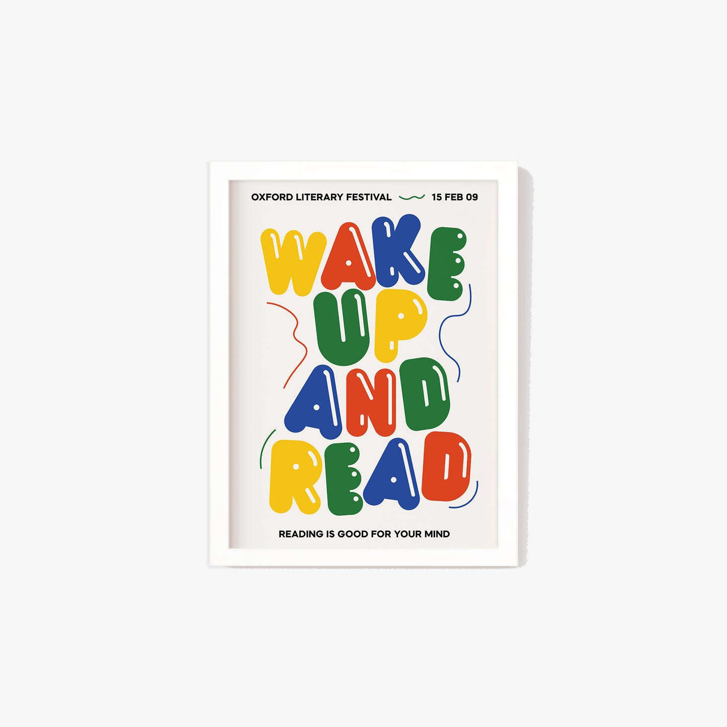 Wake Up And Read Print