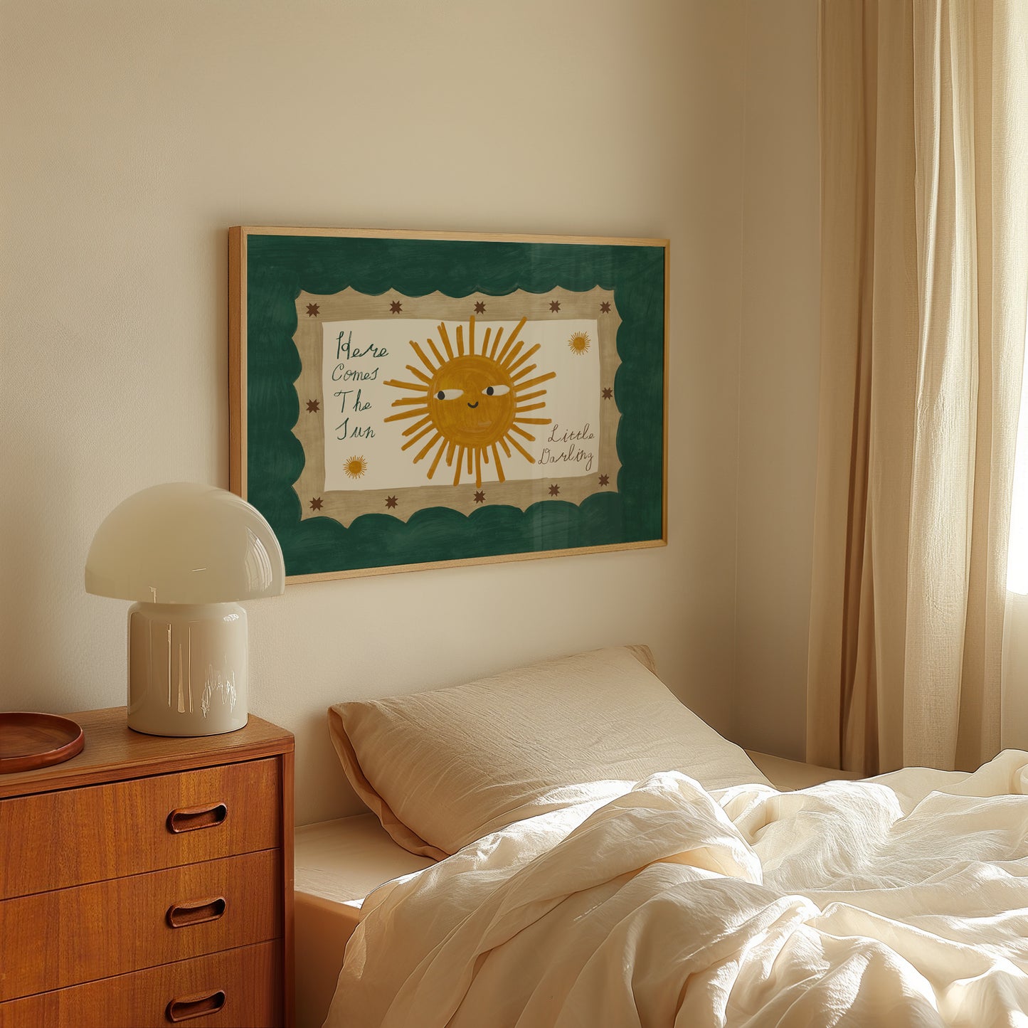 Here Comes The Sun Little Darling Print