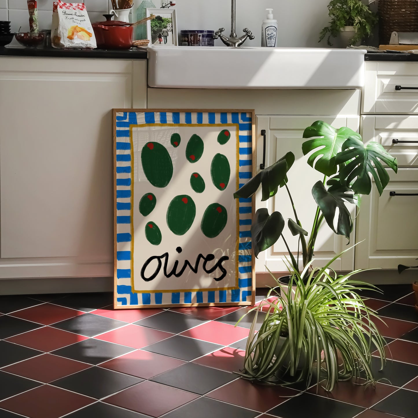 Olives Kitchen Print