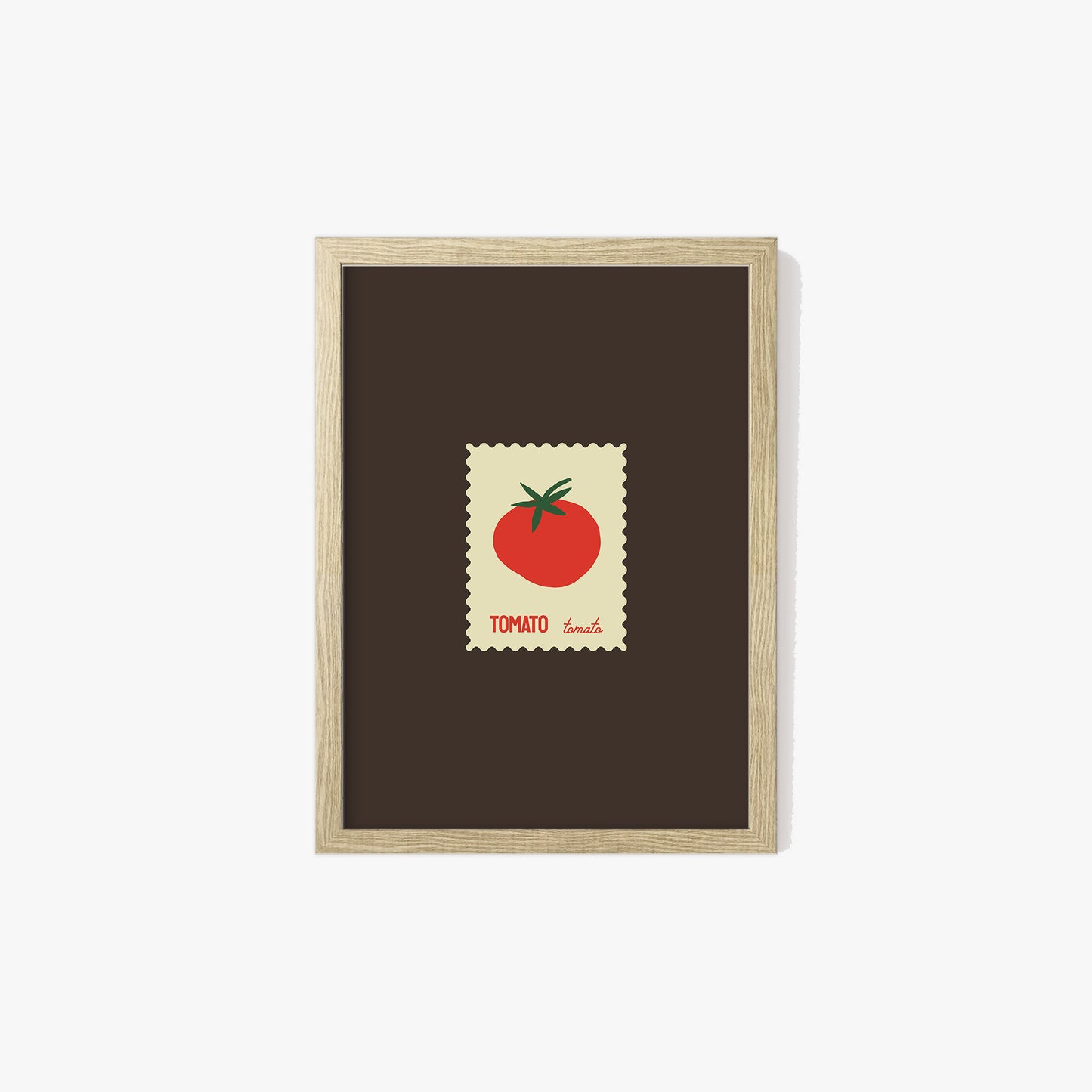 Tomato Stamp Print