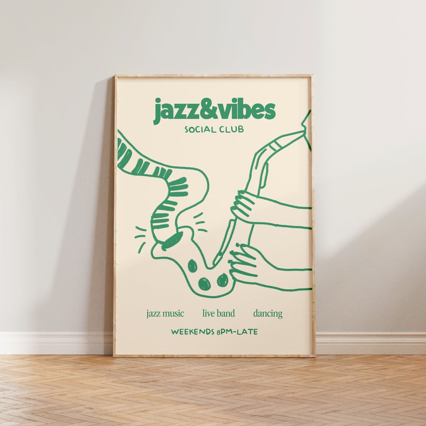 Jazz & Vibes Social Club Print